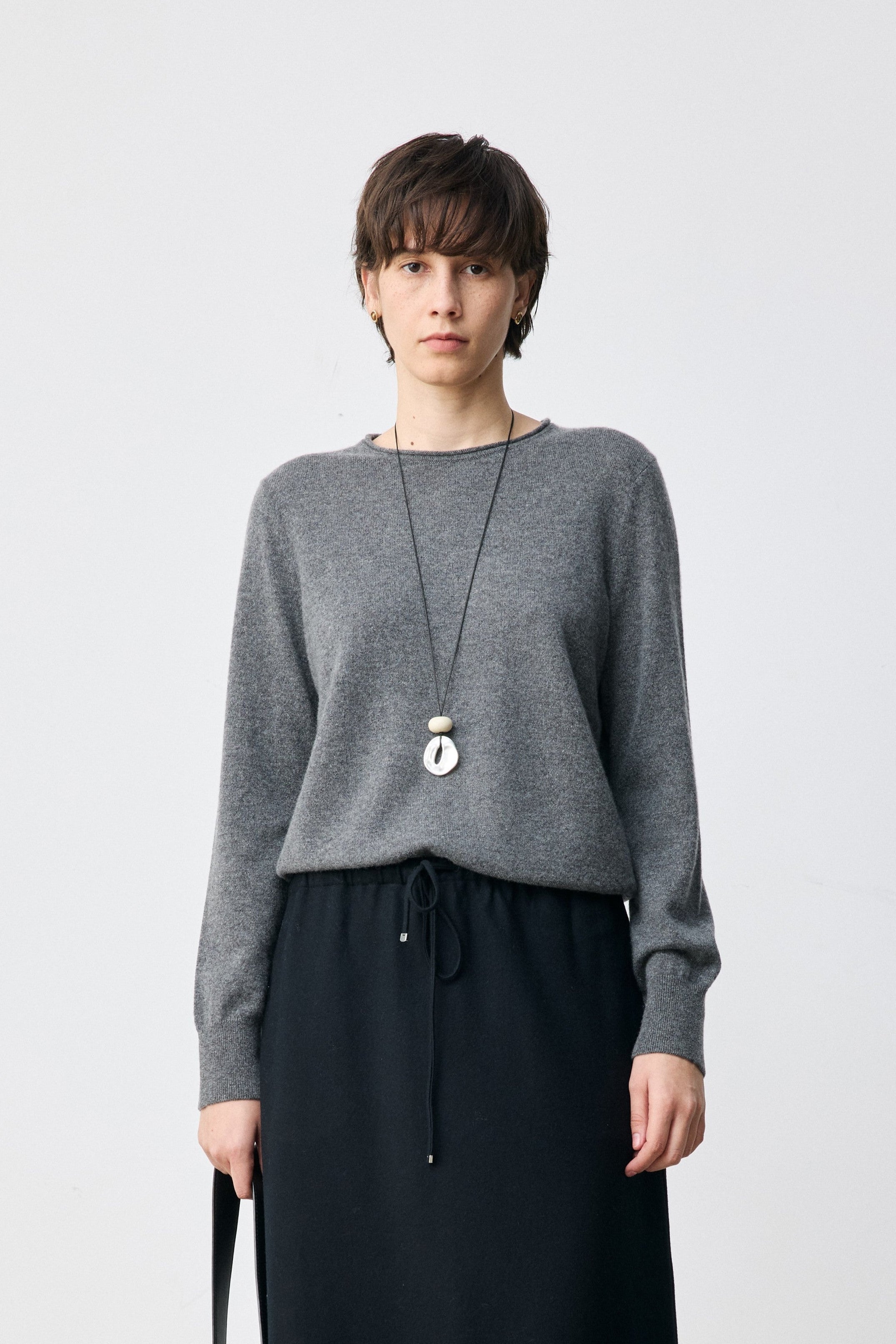 Classic Pure Cashmere Crewneck Sweater