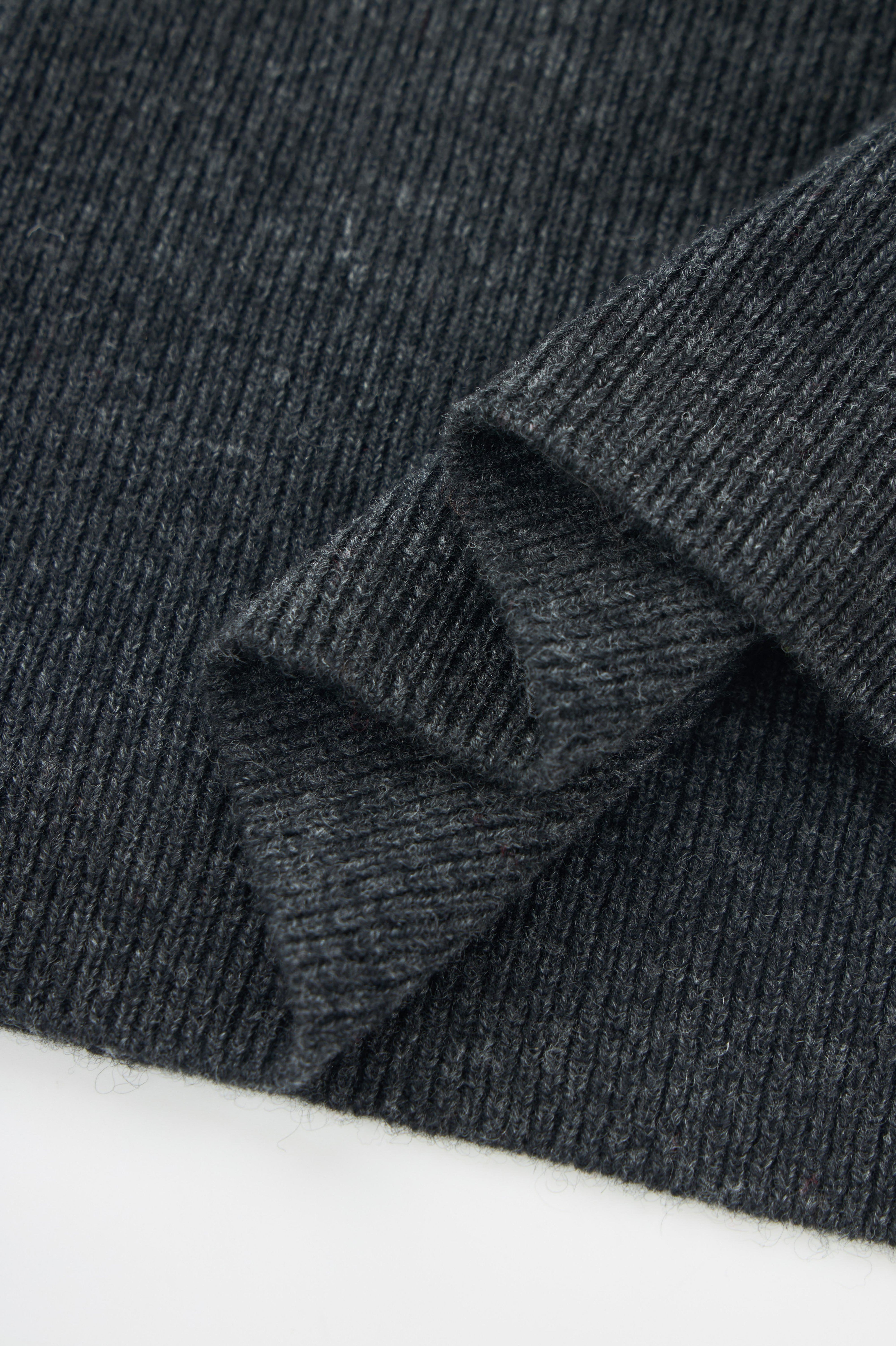 Lightweight Merino Wool & Cashmere Turtleneck Base Layer Knit Top