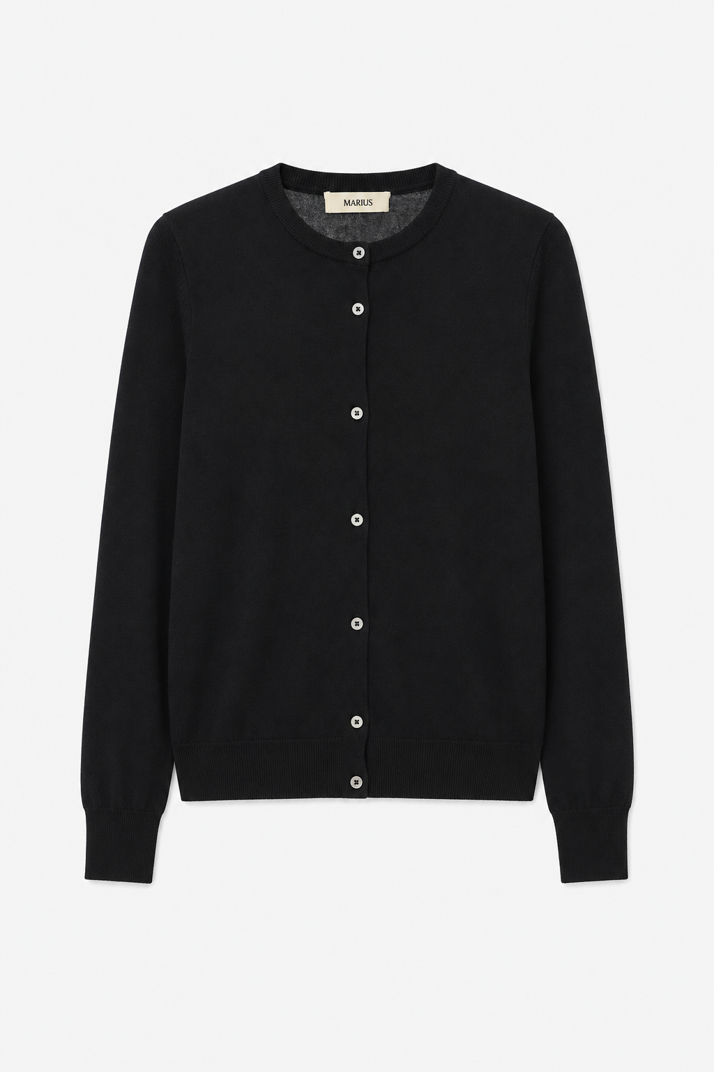 Lightweight Silk-Cotton Blend Cardigan