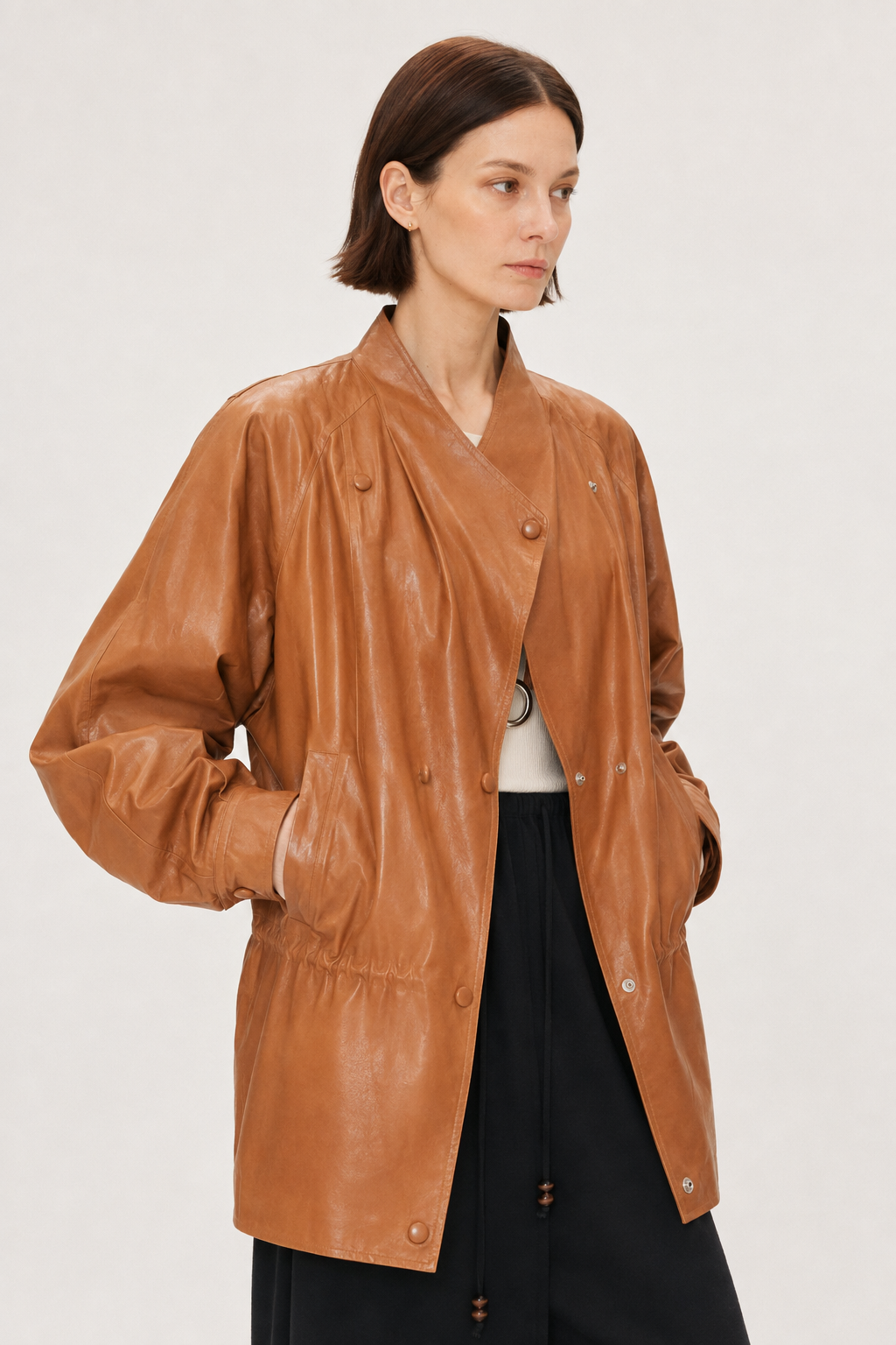 Vegetable-Tanned Featherweight Leather Jacket