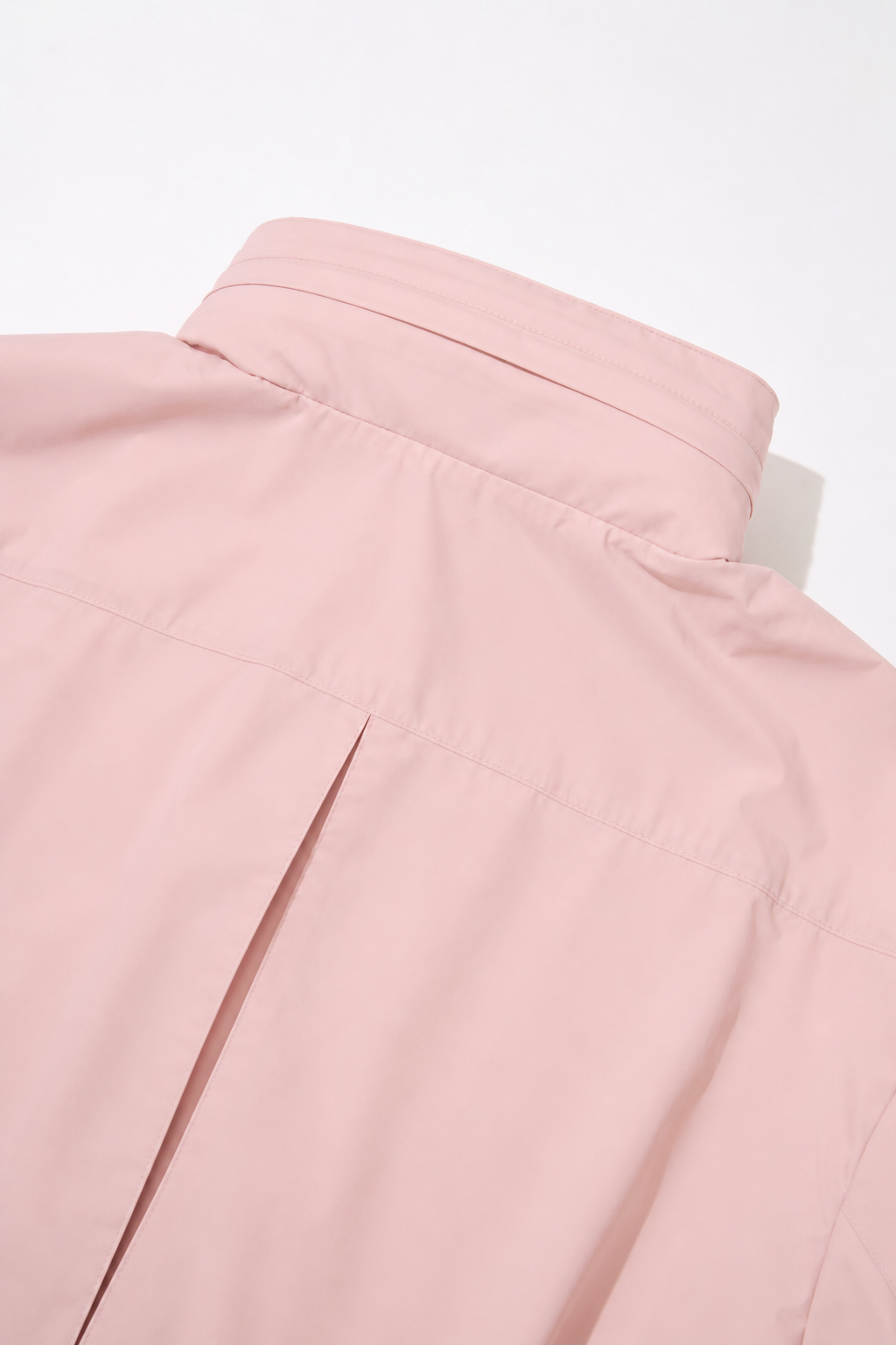 Stand-Collar Blouson Jacket