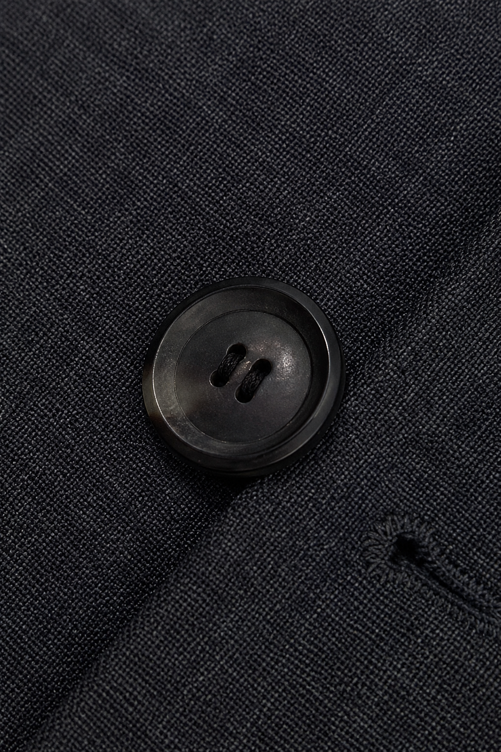 Wool Blend Cocoon Sleeve Tailored Coat