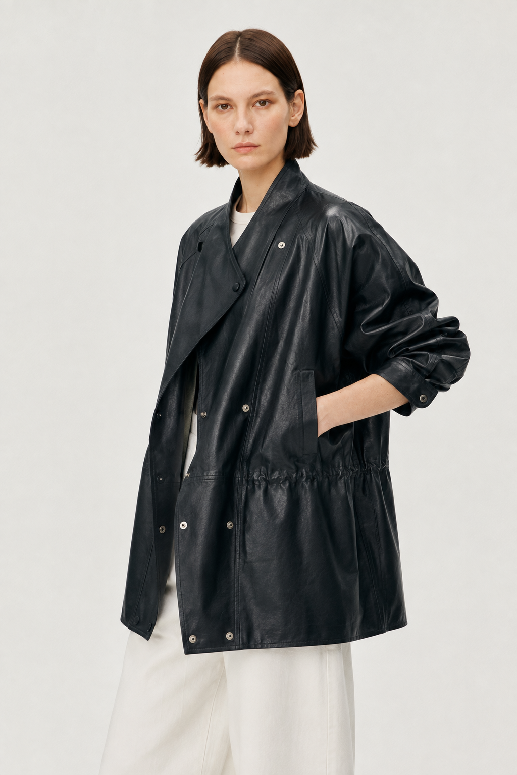 Vegetable-Tanned Featherweight Leather Jacket