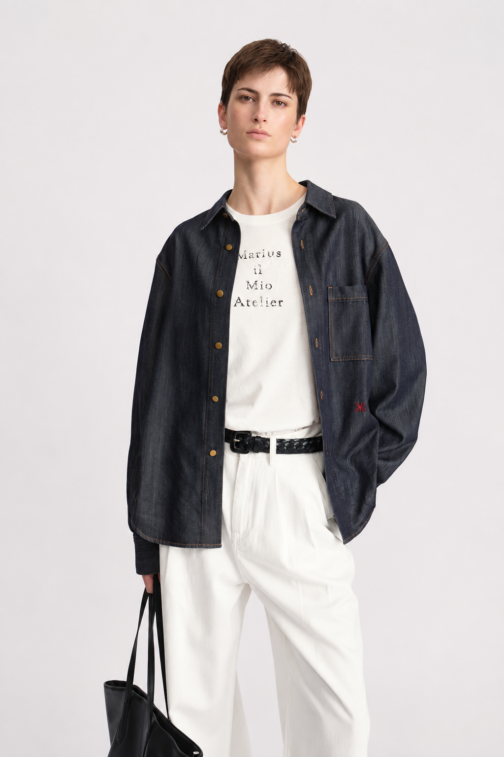 Vintage Wash Lightweight Denim Shirt