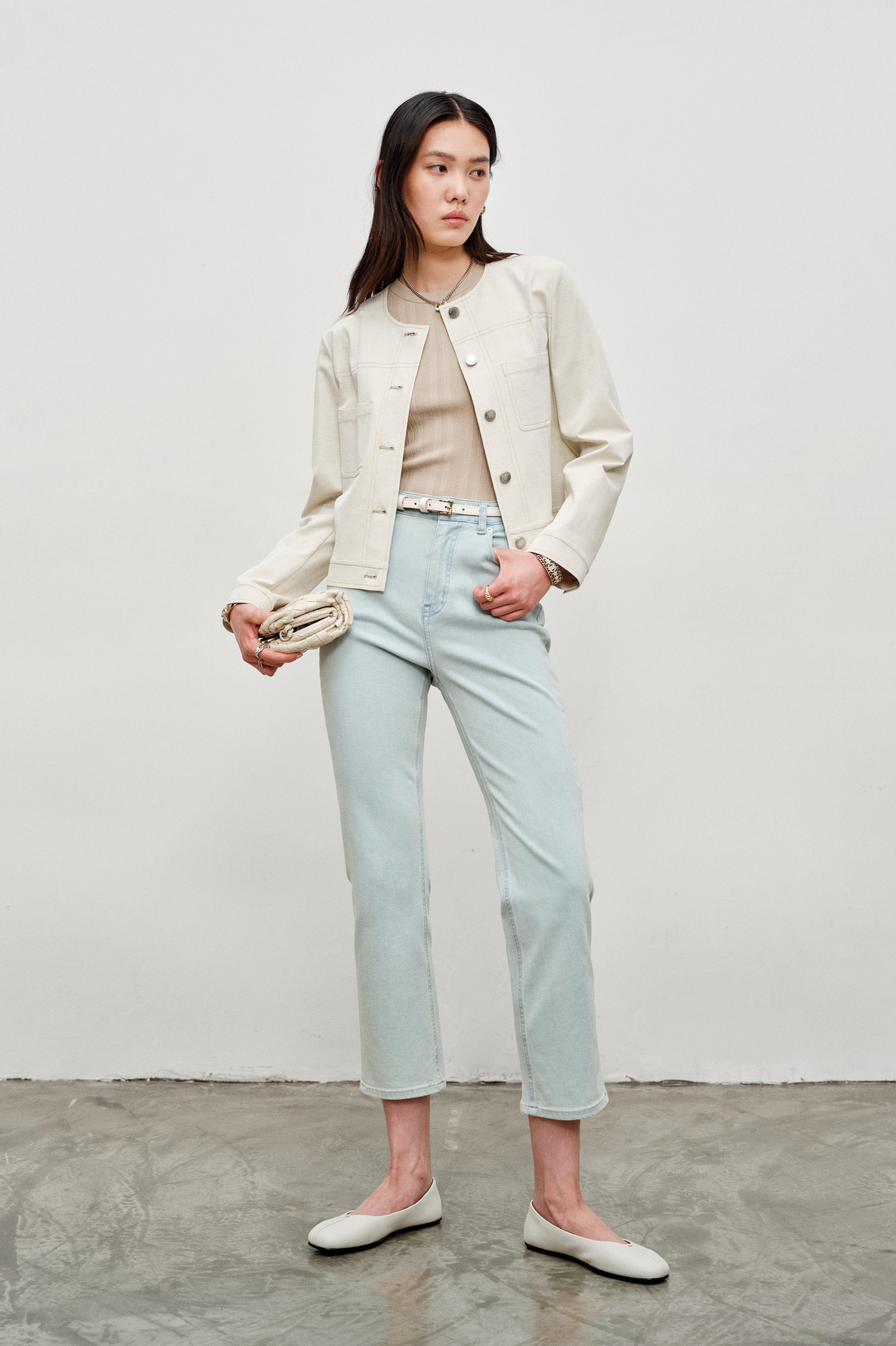 Summer Light FlexEase Cropped Jeans
