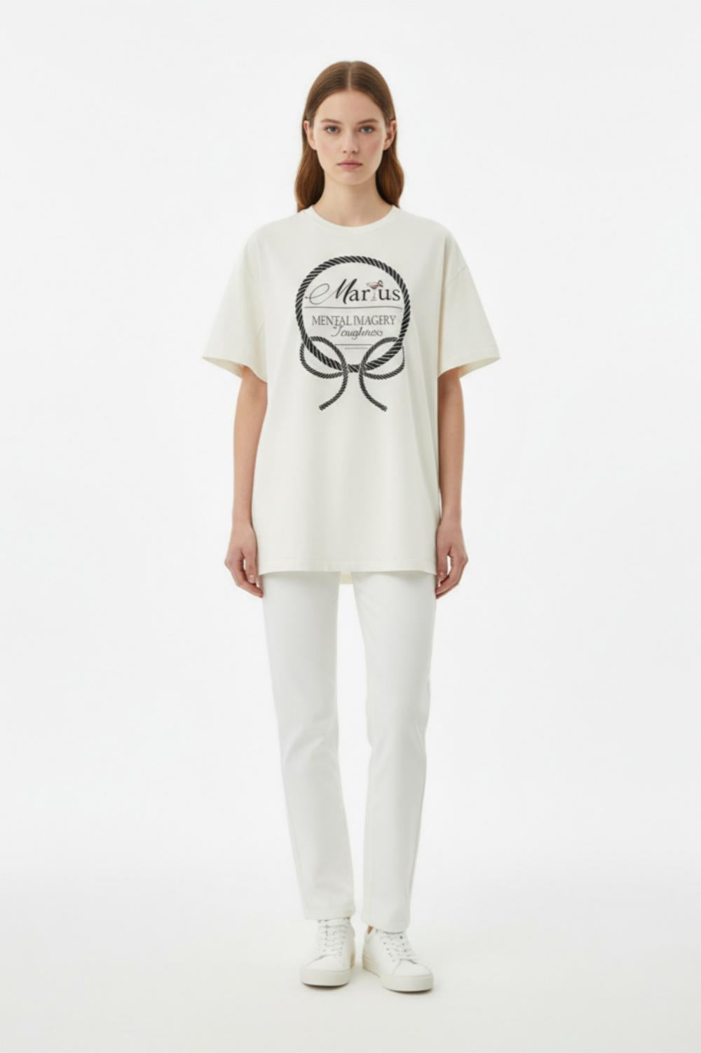 Short Sleeve Logo Swearshirt