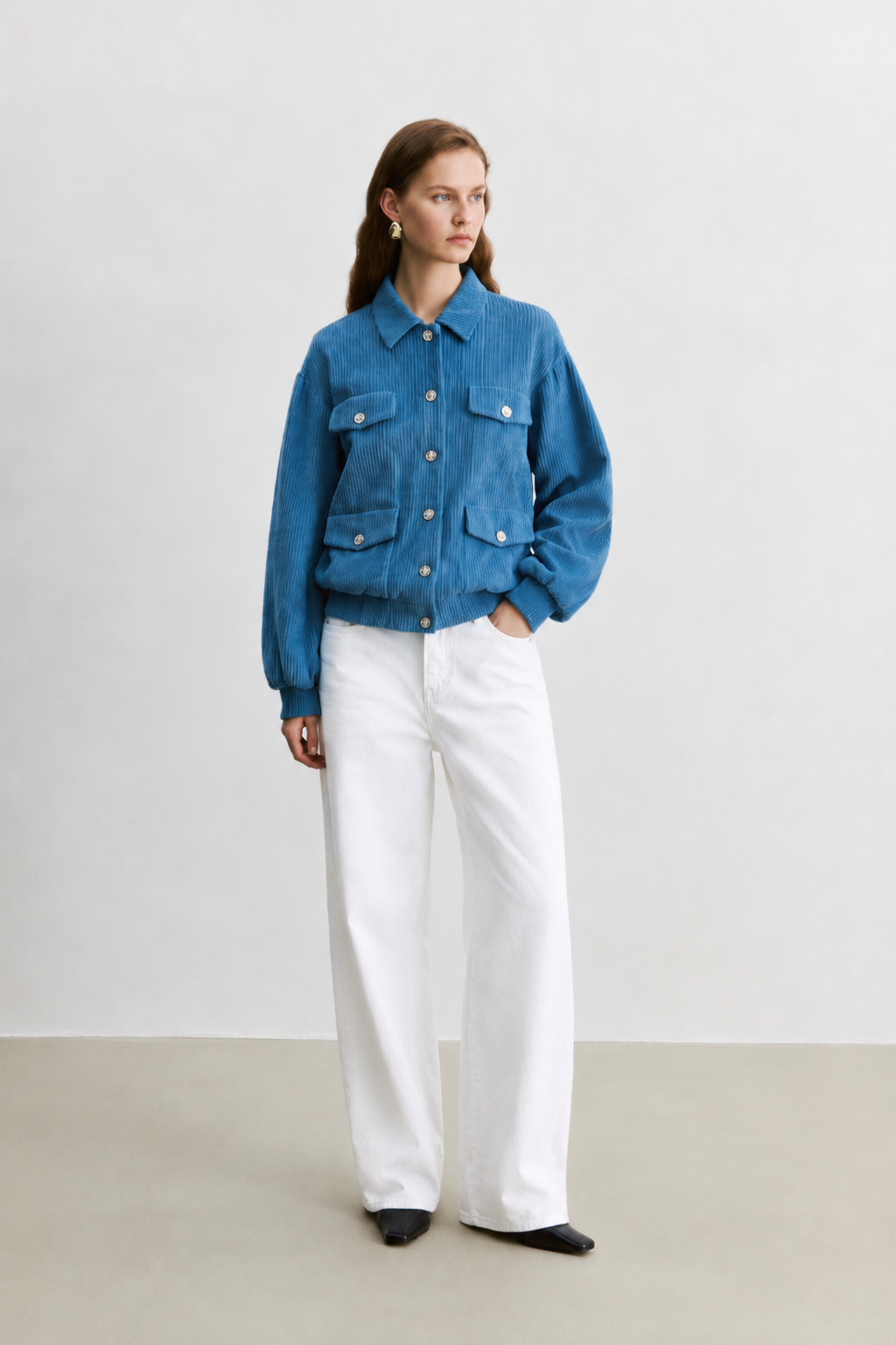 Utility Corduroy Blouson Jacket