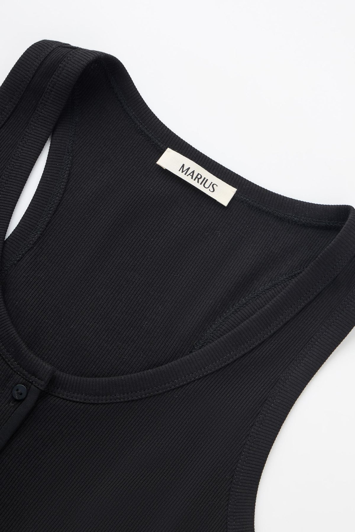 Cotton Blend Soft Rib Tank Top