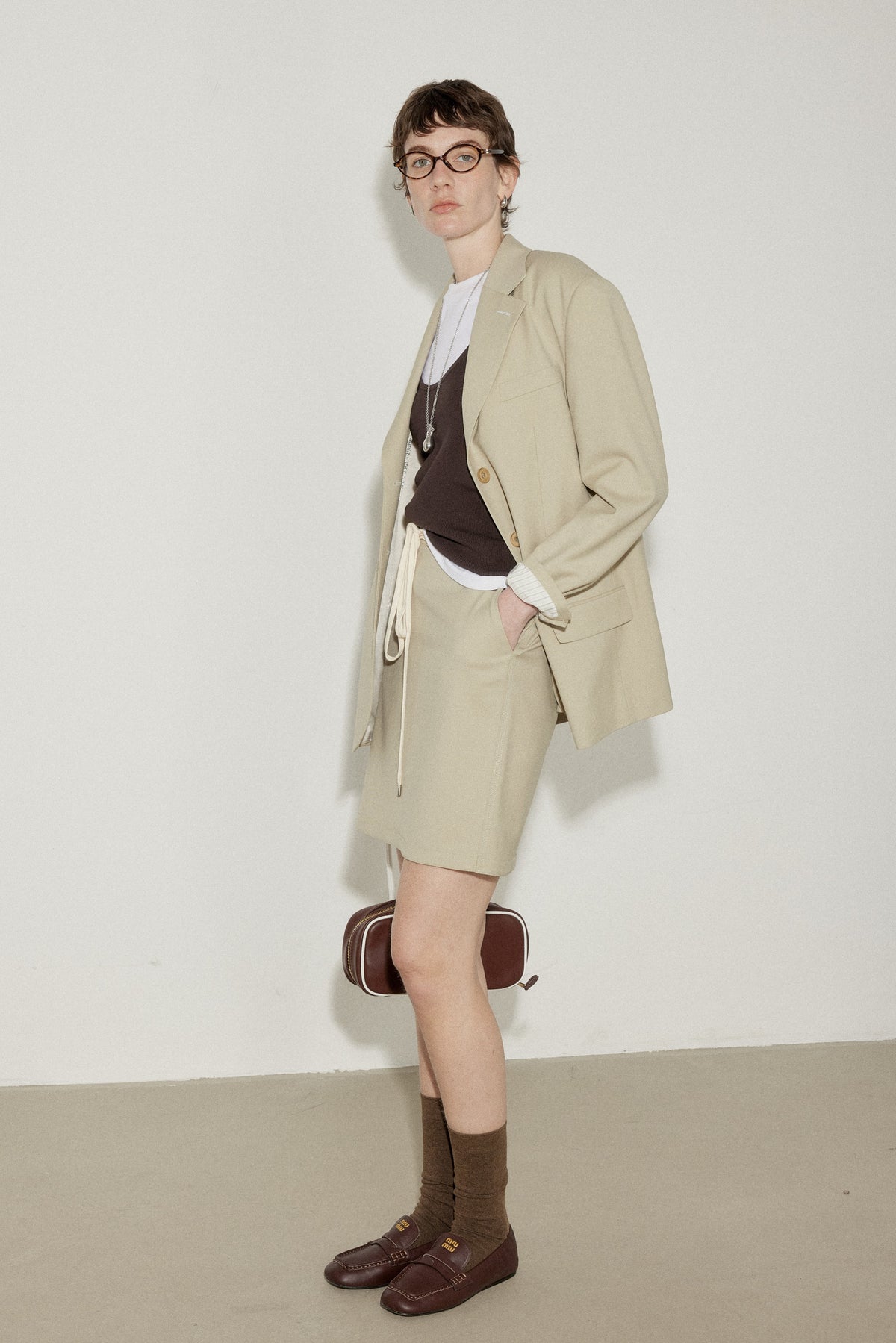 Super 80s Merino Wool Relaxed Blazer