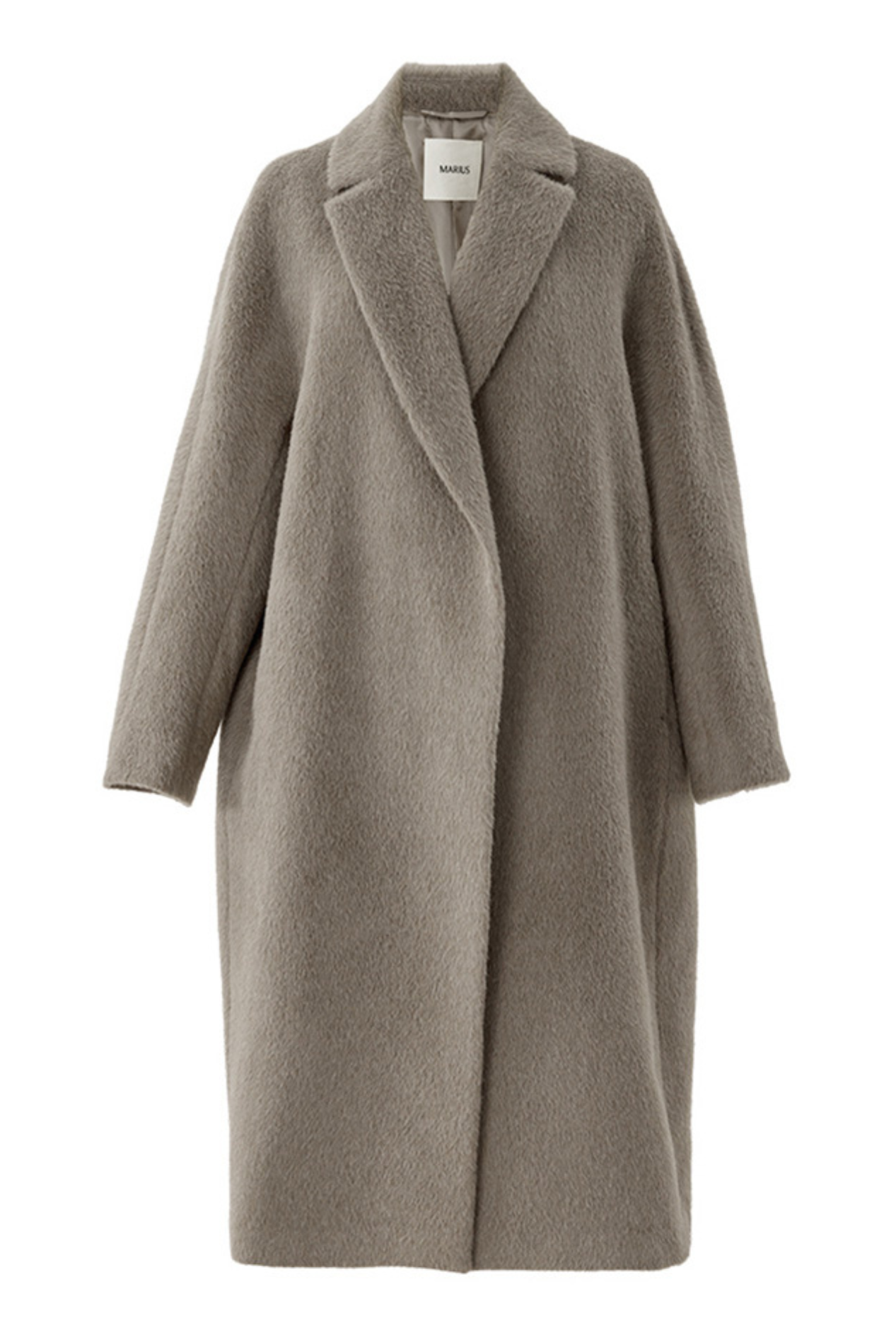 Classic Tailored Pure Suri Alpaca Long Coat