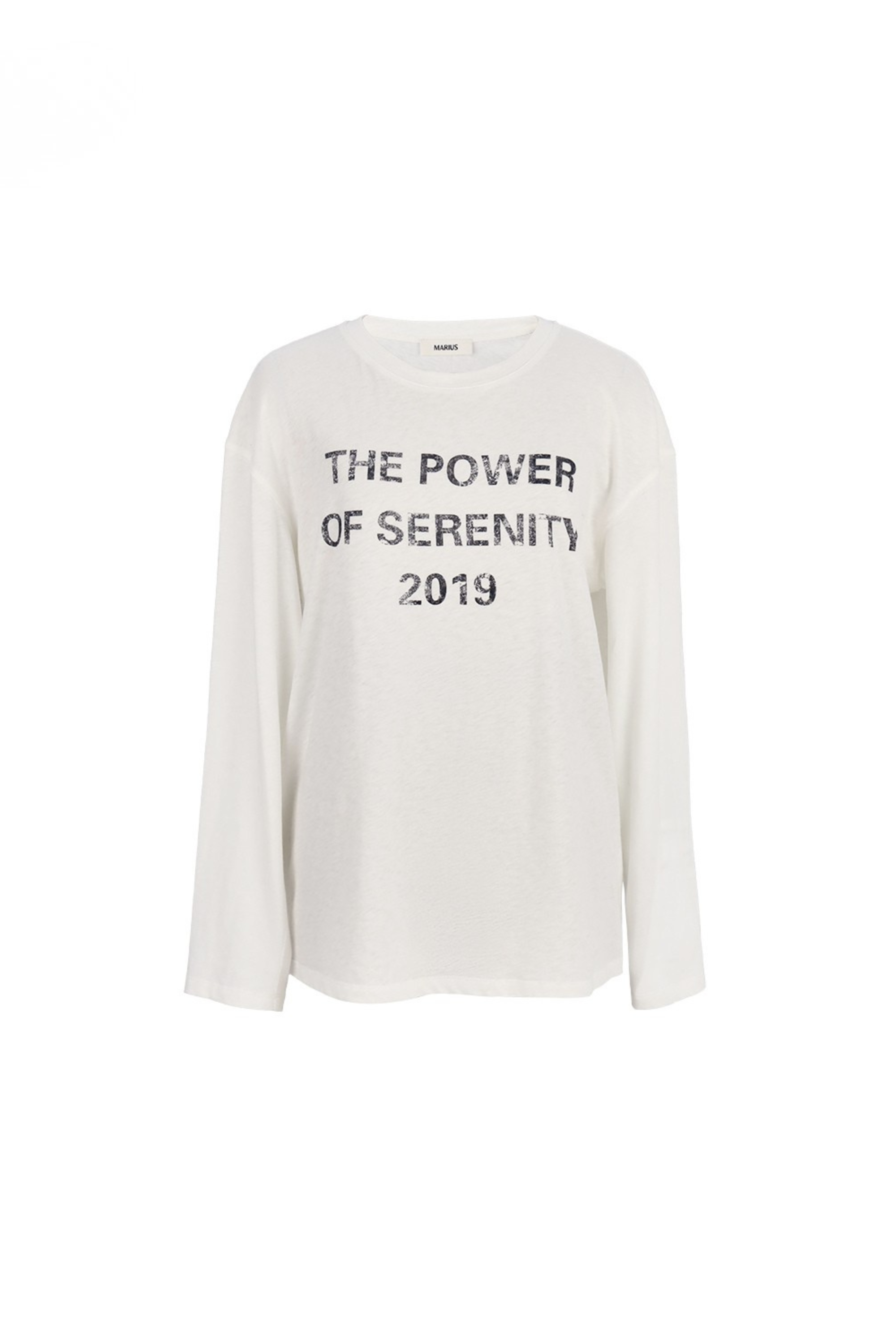 Printed Cotton-Lyocell Long Sleeve Tee