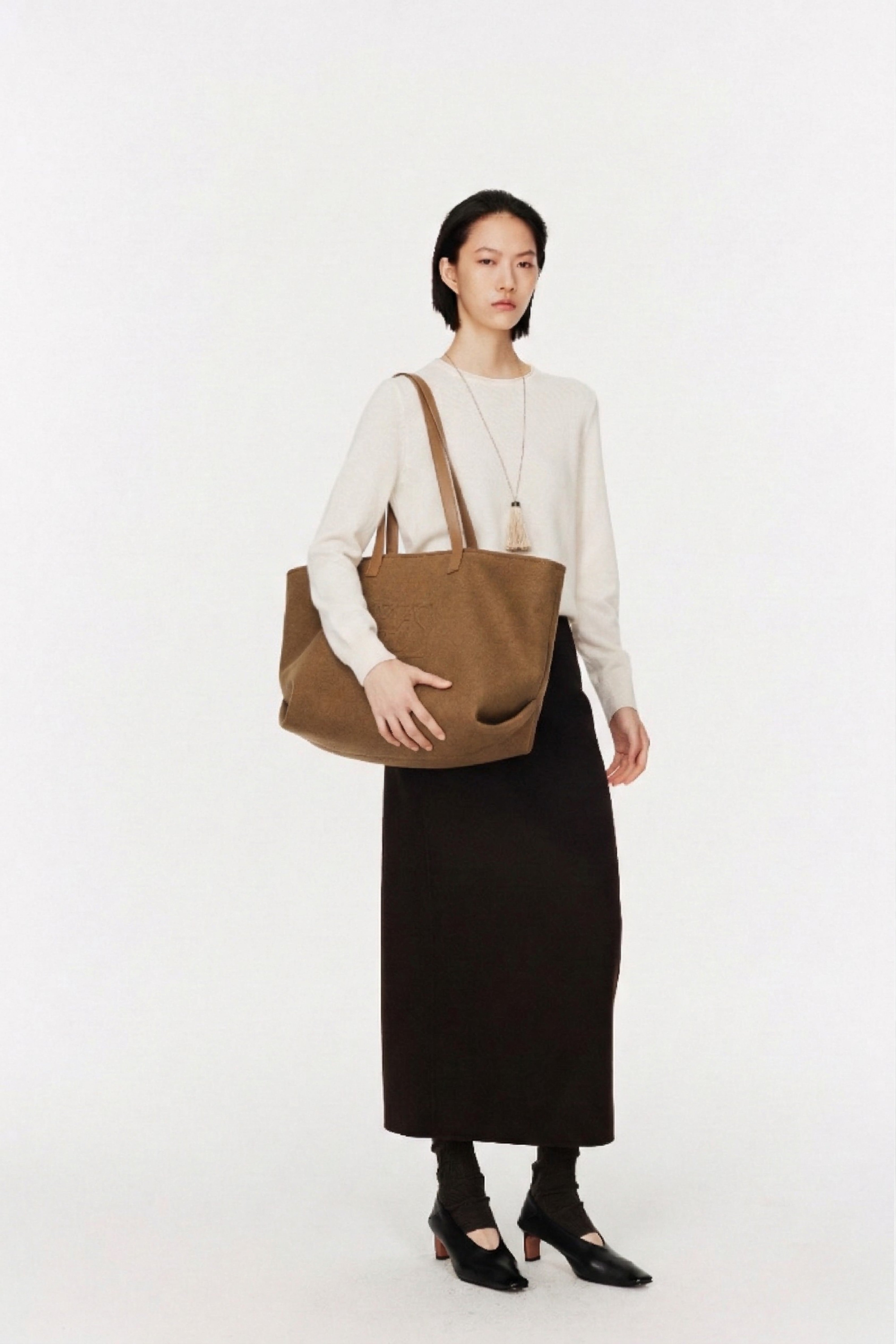 MARIUS Signature Logo Tote