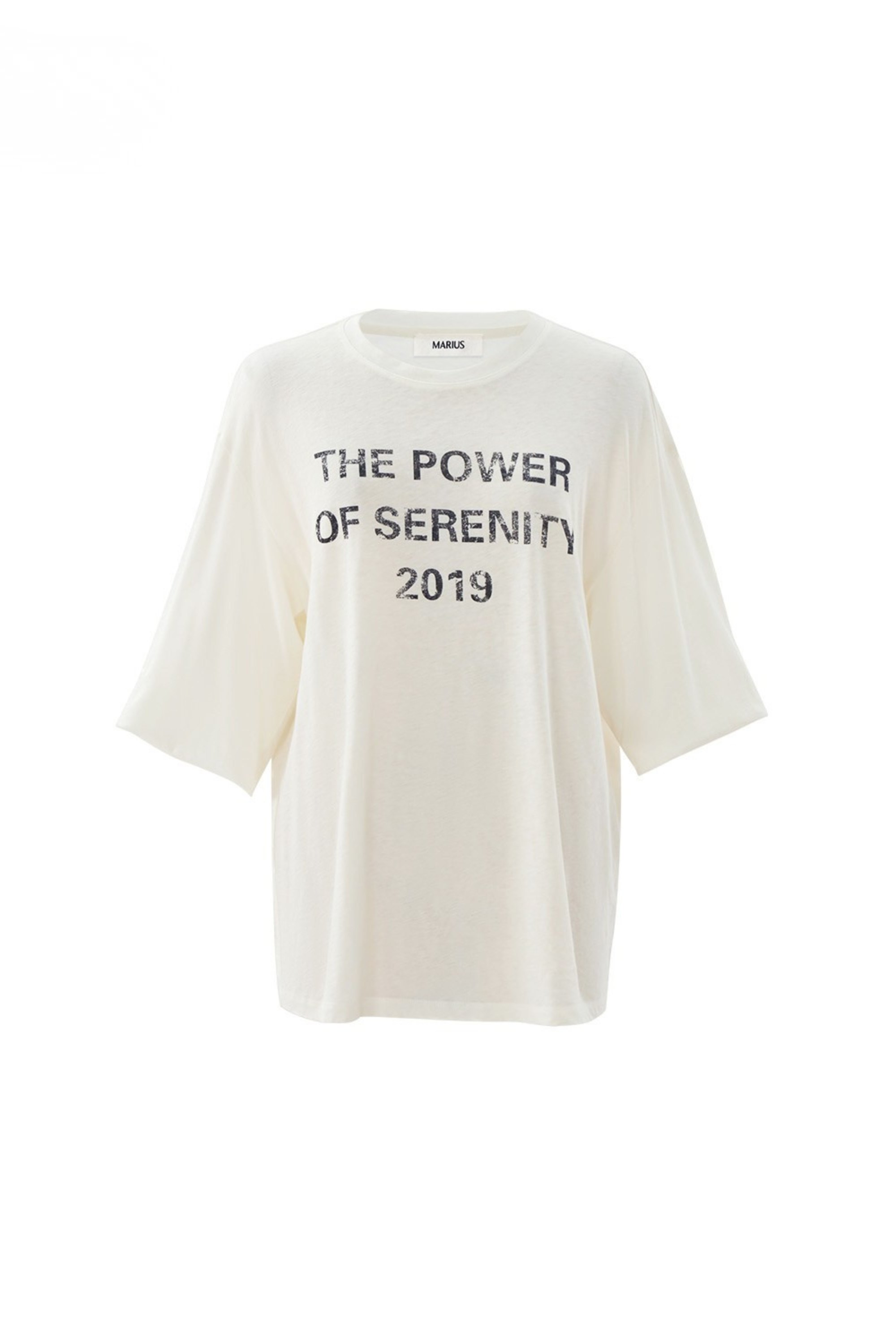 Printed Cotton-Lyocell Half Sleeve Tee