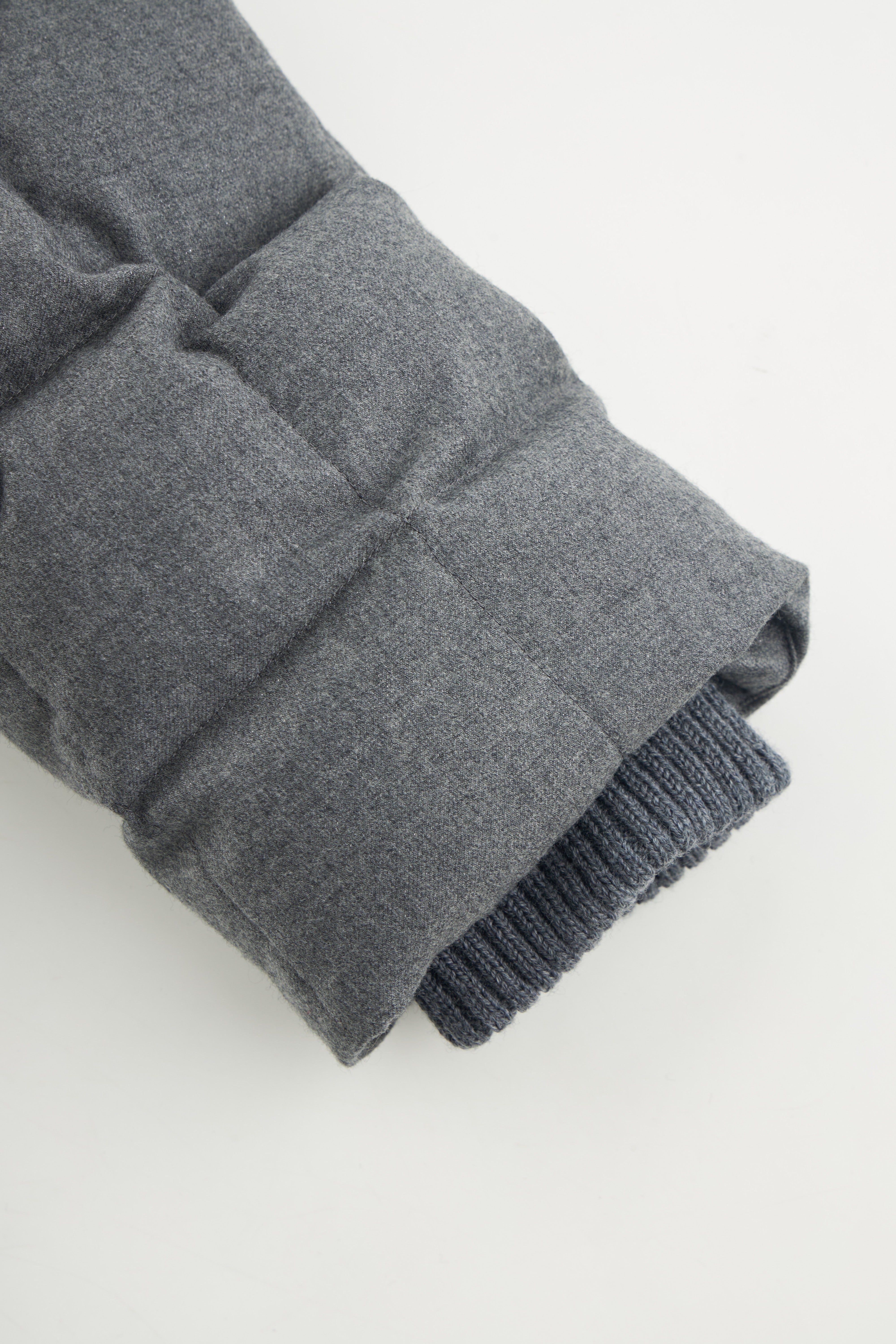 Wool-Blend Goose Down Jacket