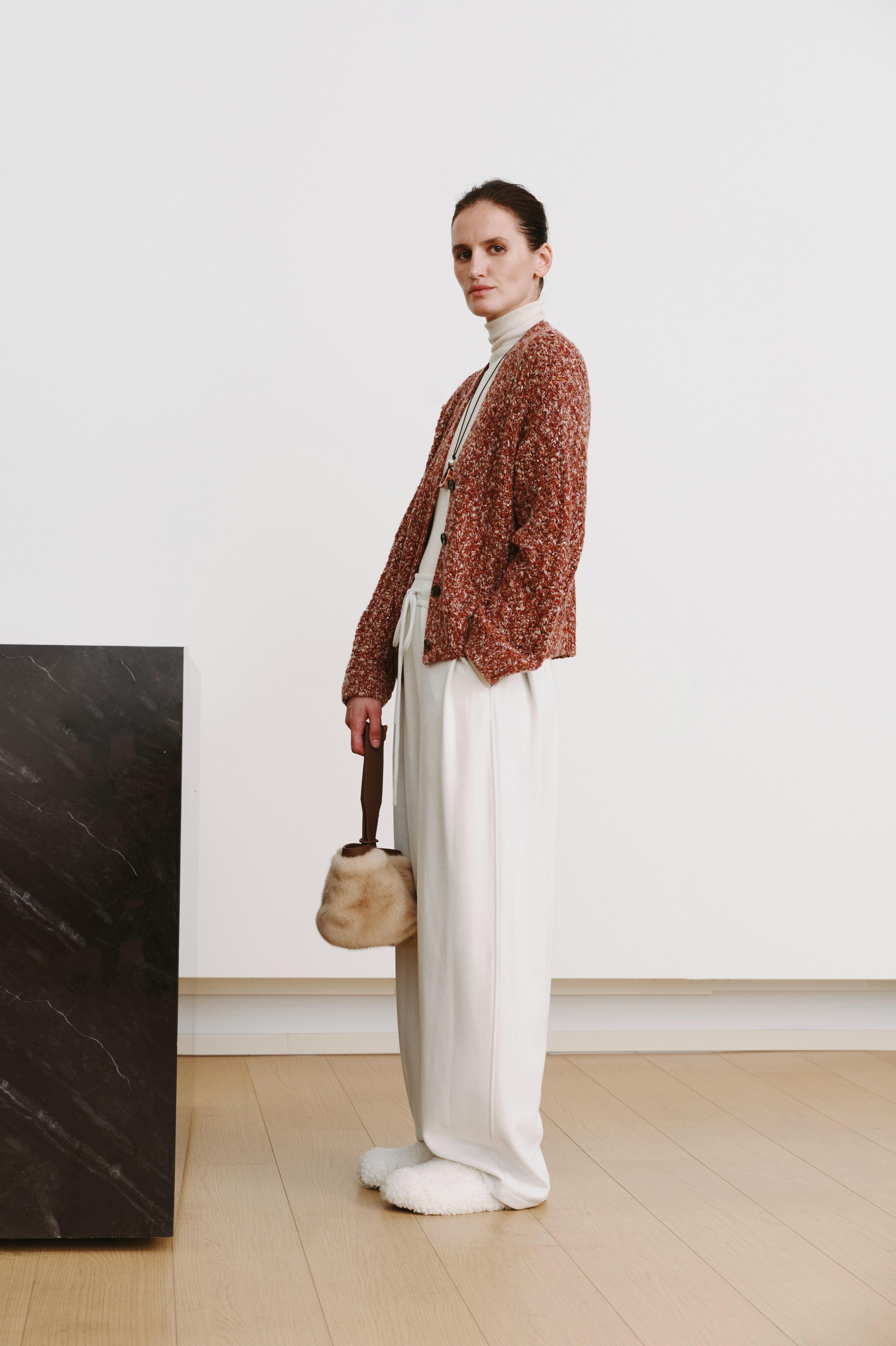 Fluid Straight-Leg Comfort Stretch Wide Pants