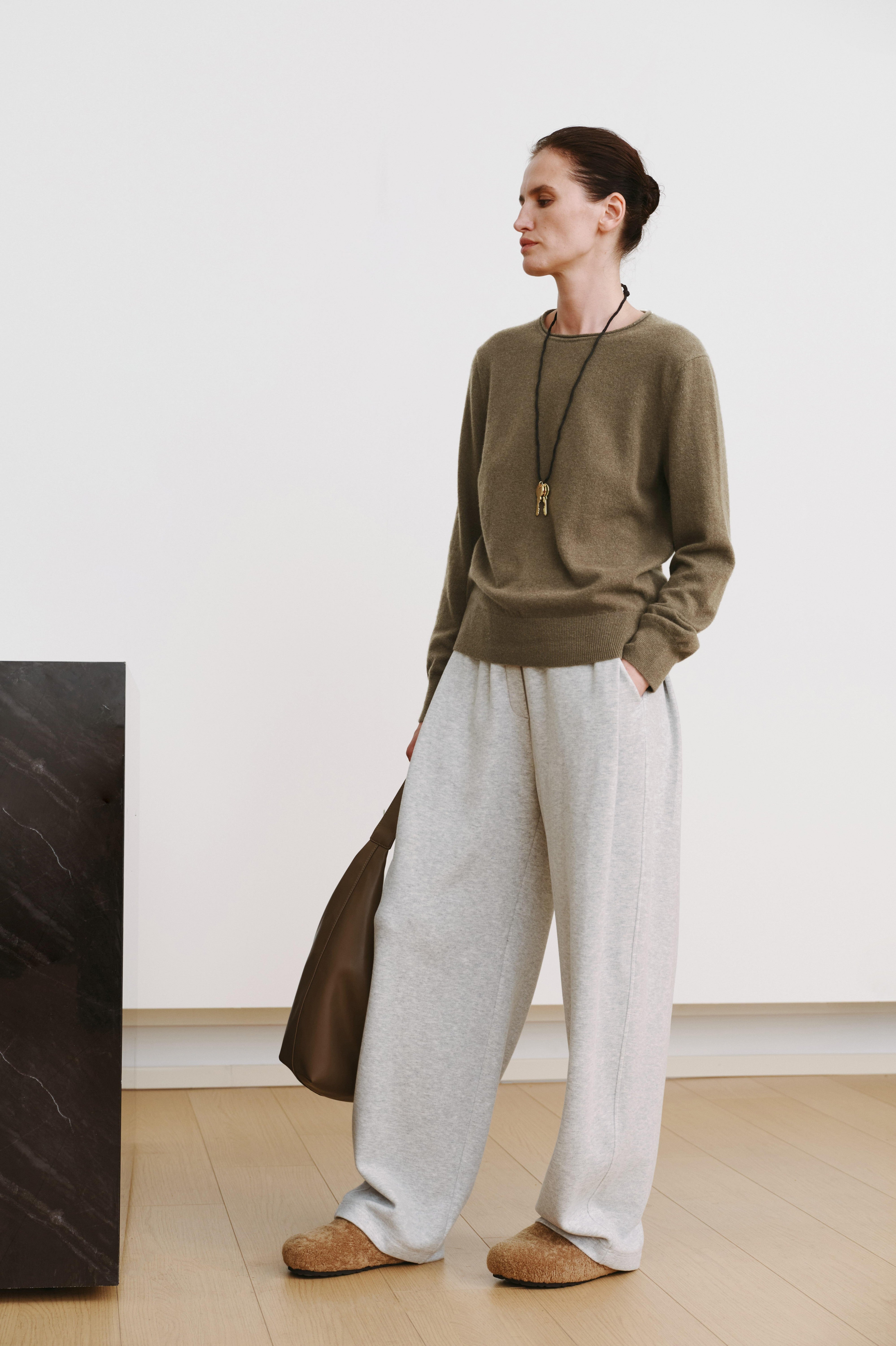 Fluid Straight-Leg Comfort Stretch Wide Pants