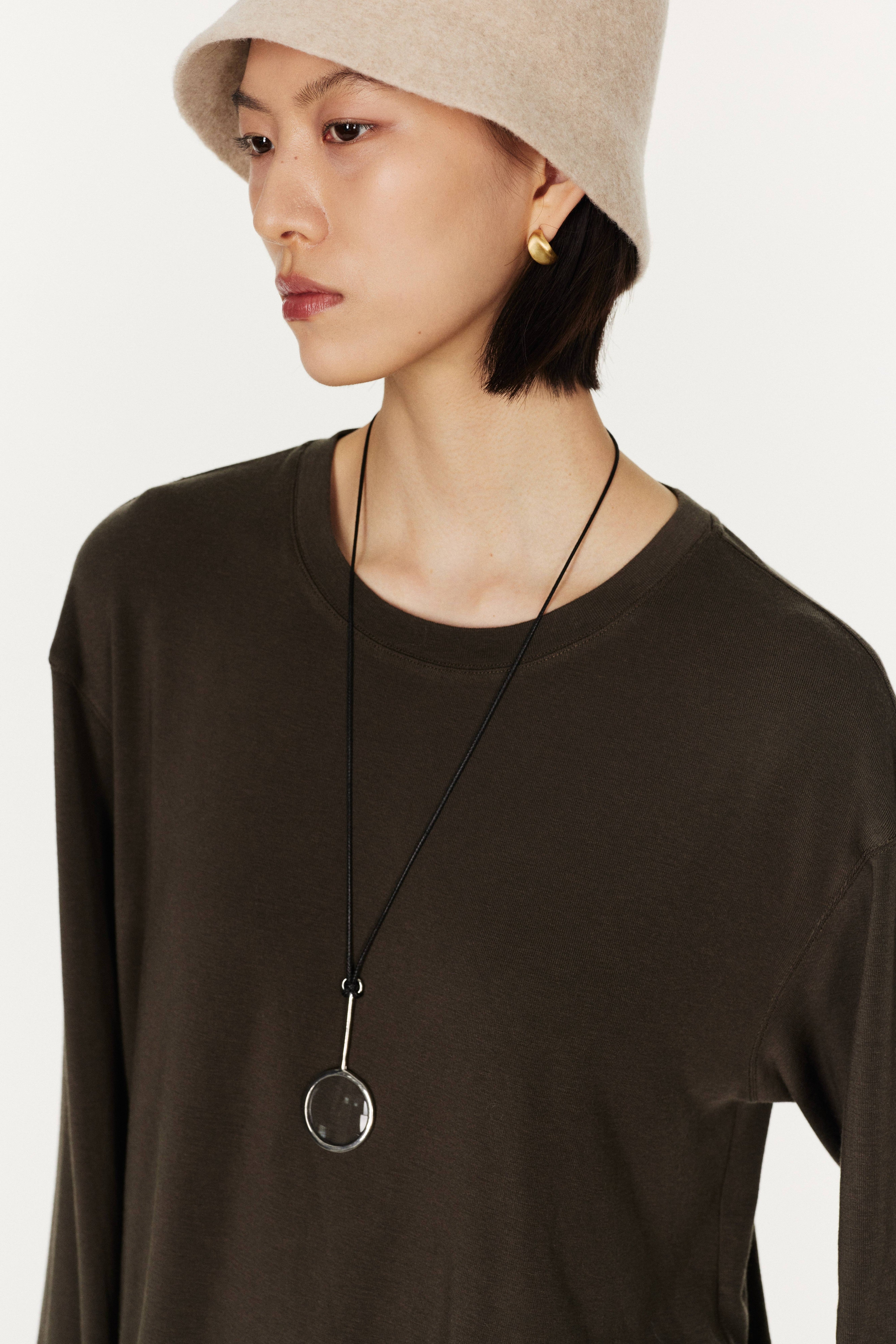 Lightweight Soft-Touch Lyocell-Wool Long Sleeve Base Tee