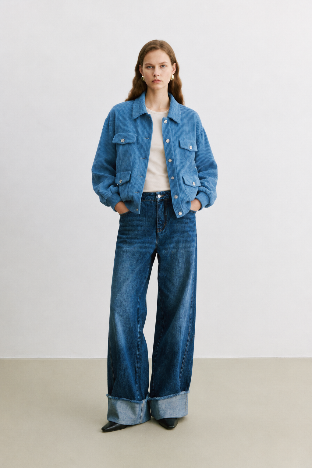Utility Corduroy Blouson Jacket