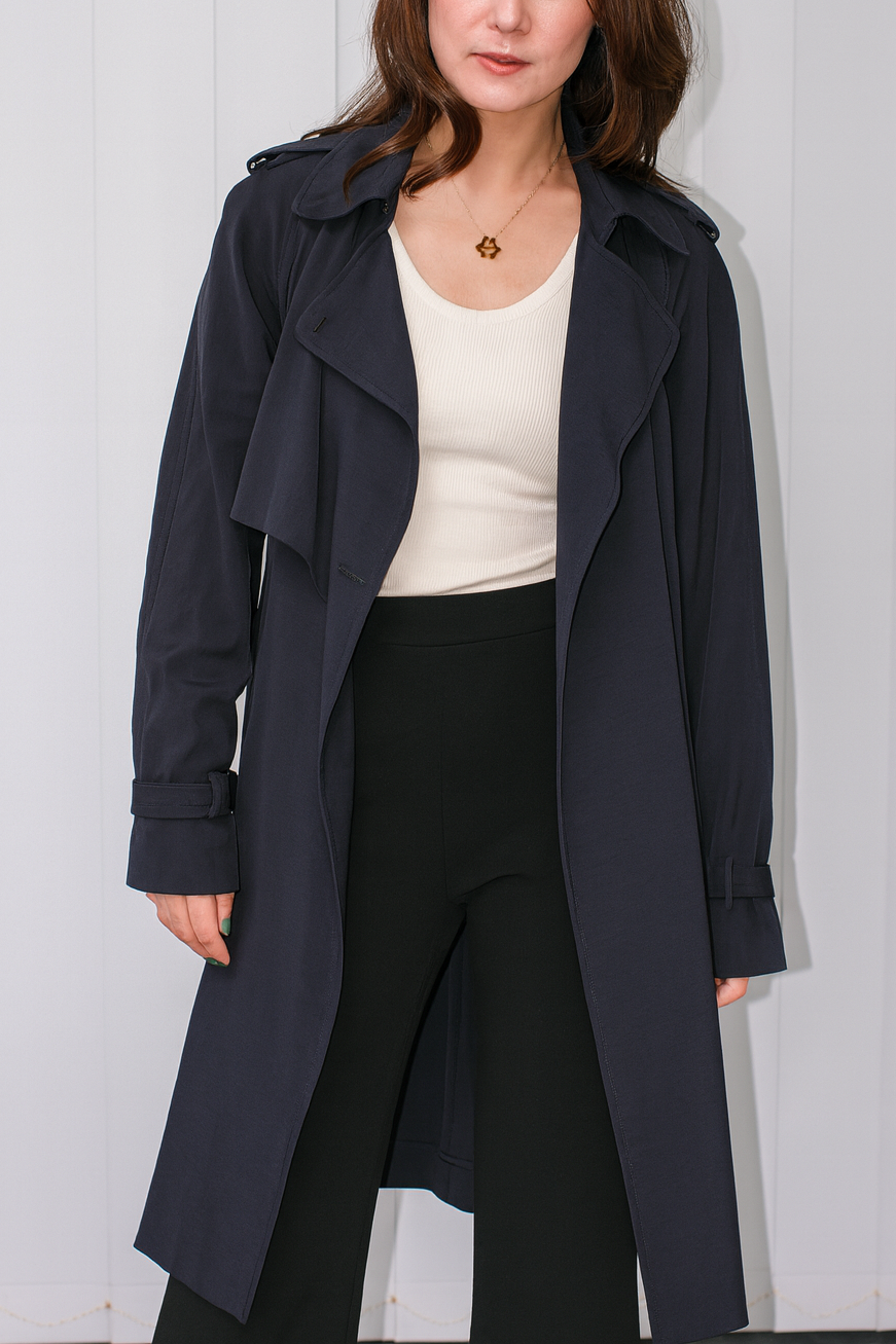 Marius Women's Double-Breasted Trench Coat