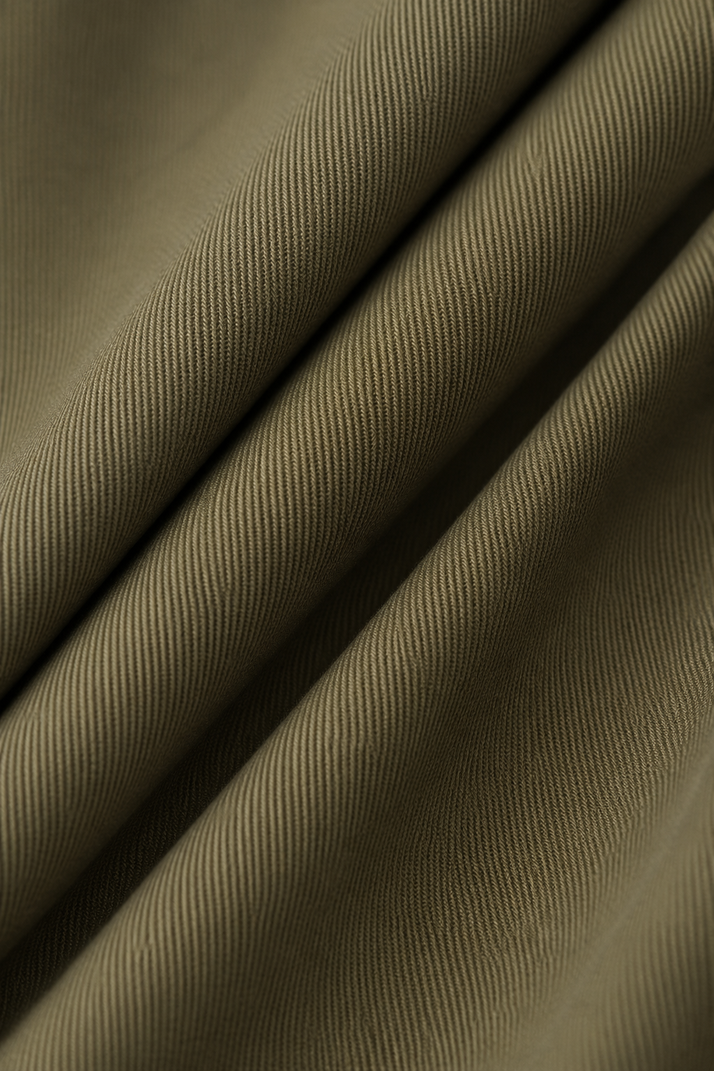 Contrast-Collar Cotton Field Jacket