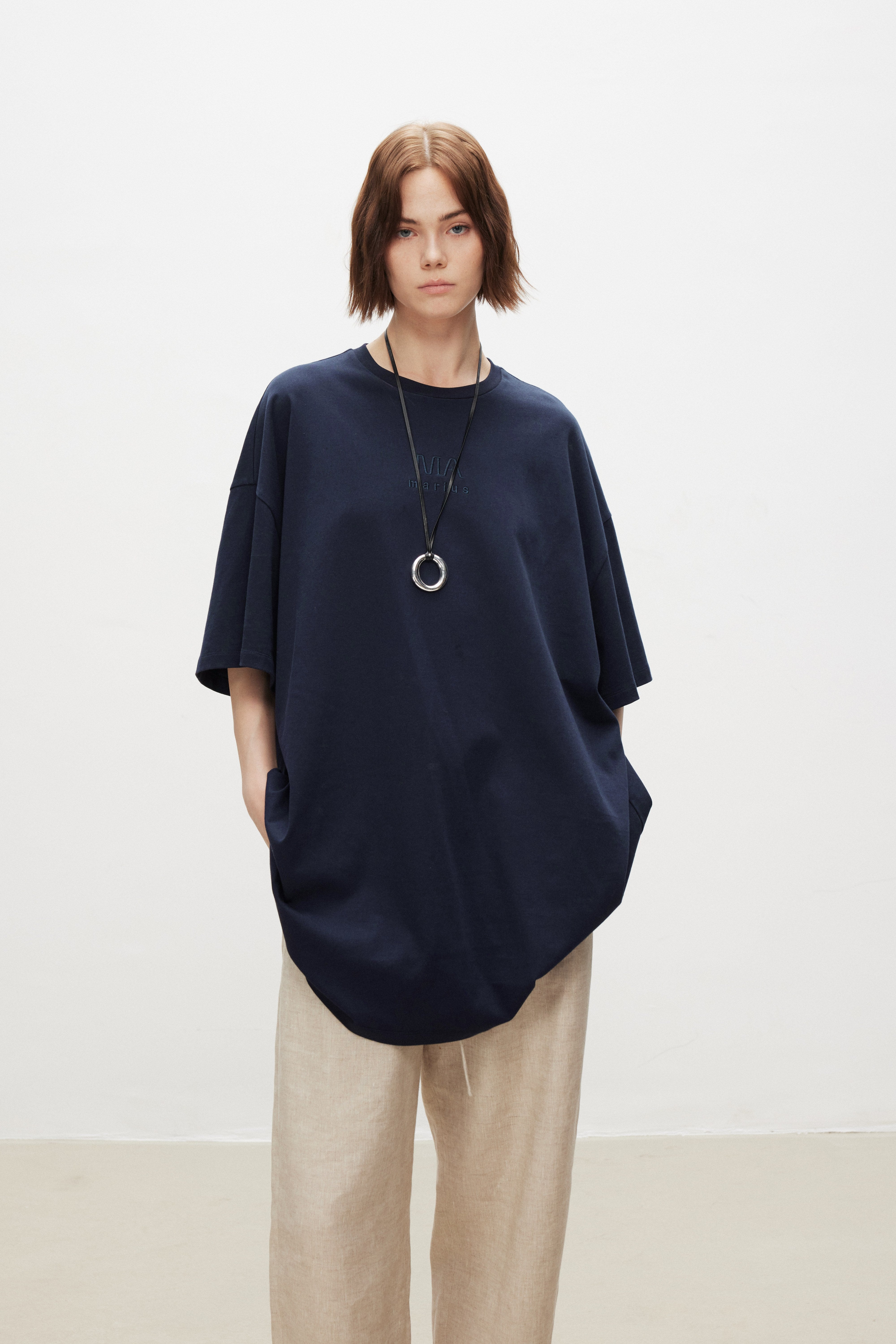 Oversized Cotton Relaxed Tee