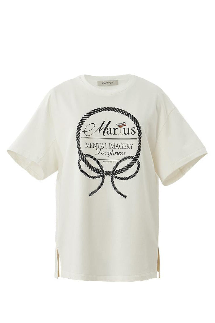 Short Sleeve Logo Swearshirt