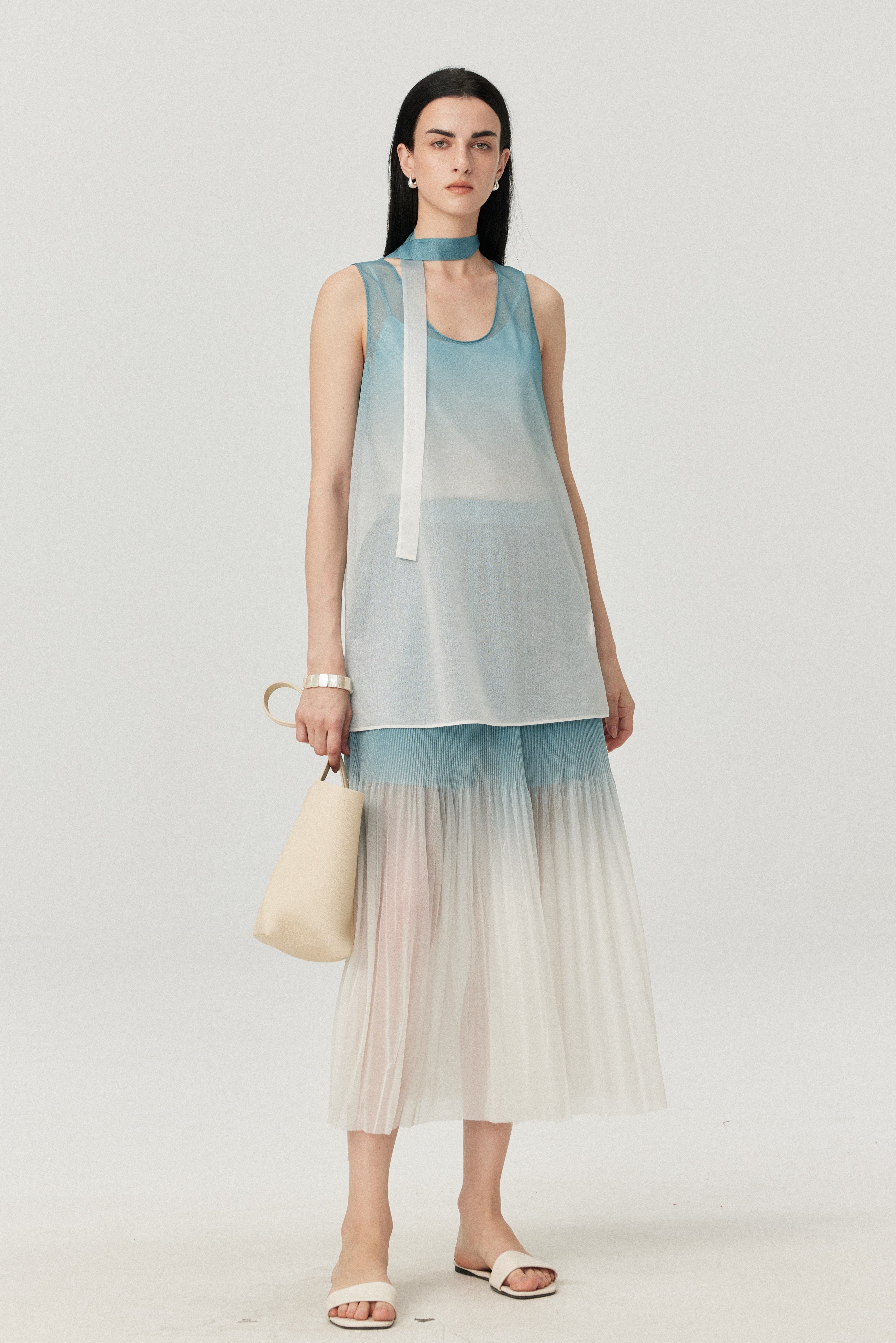 Ombre Breeze Layered Tank Top