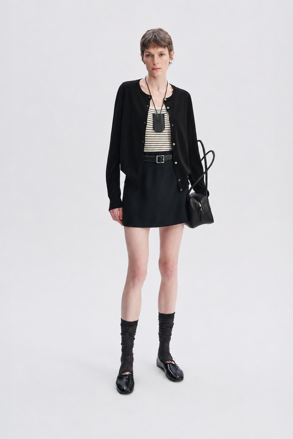 Lightweight Silk-Cotton Blend Cardigan