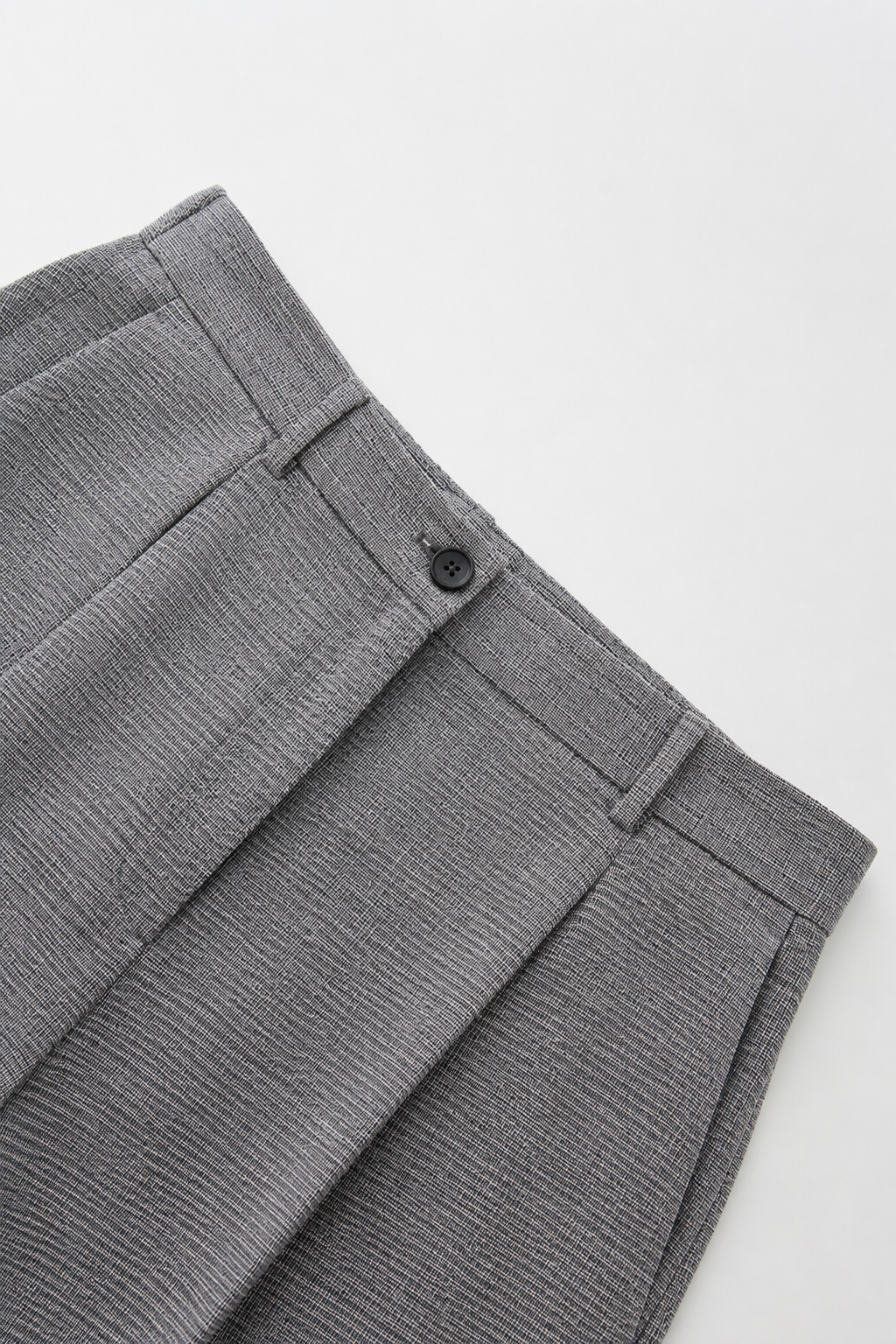 Tailored Cropped Wide-Leg Pants