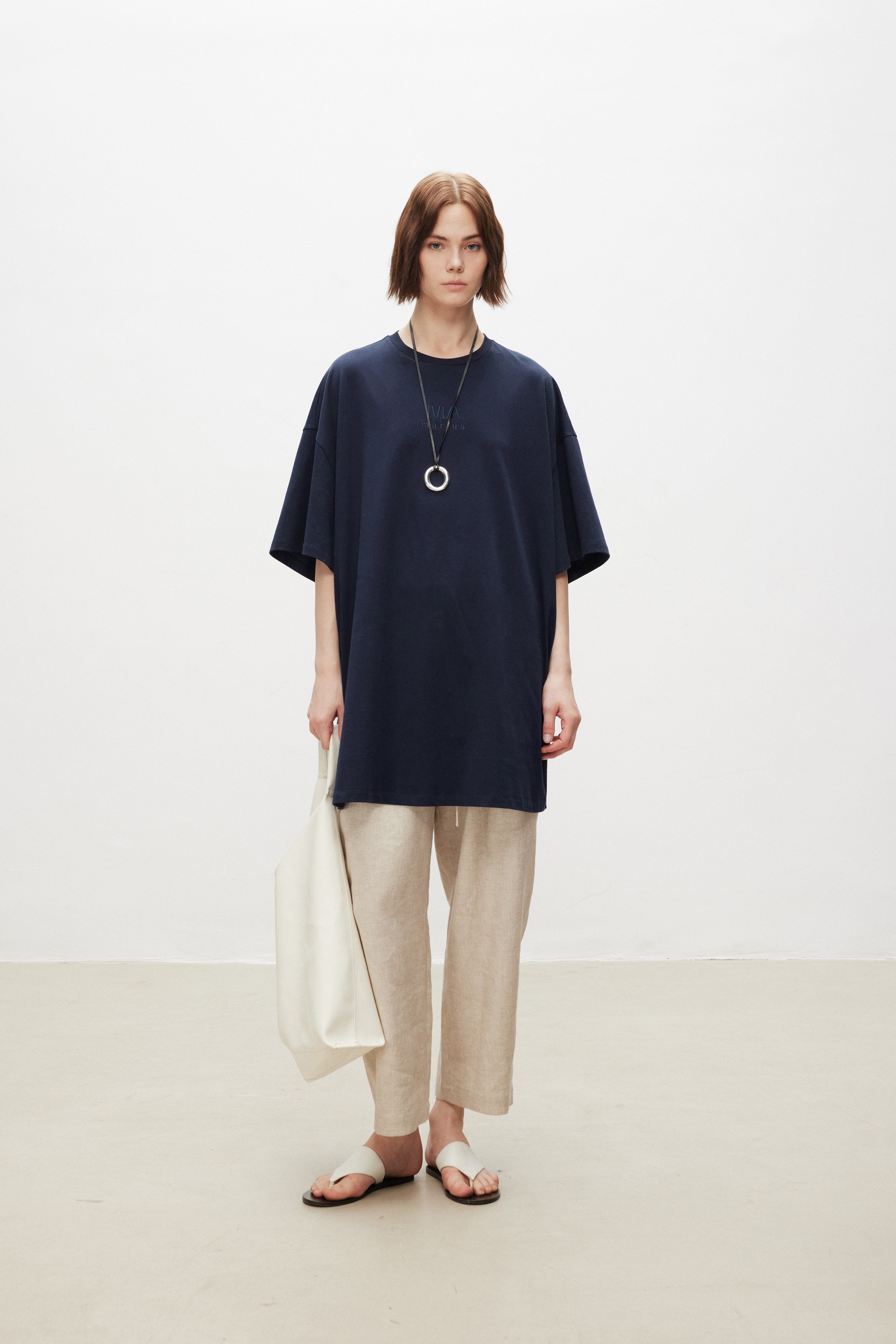 Oversized Cotton Relaxed Tee