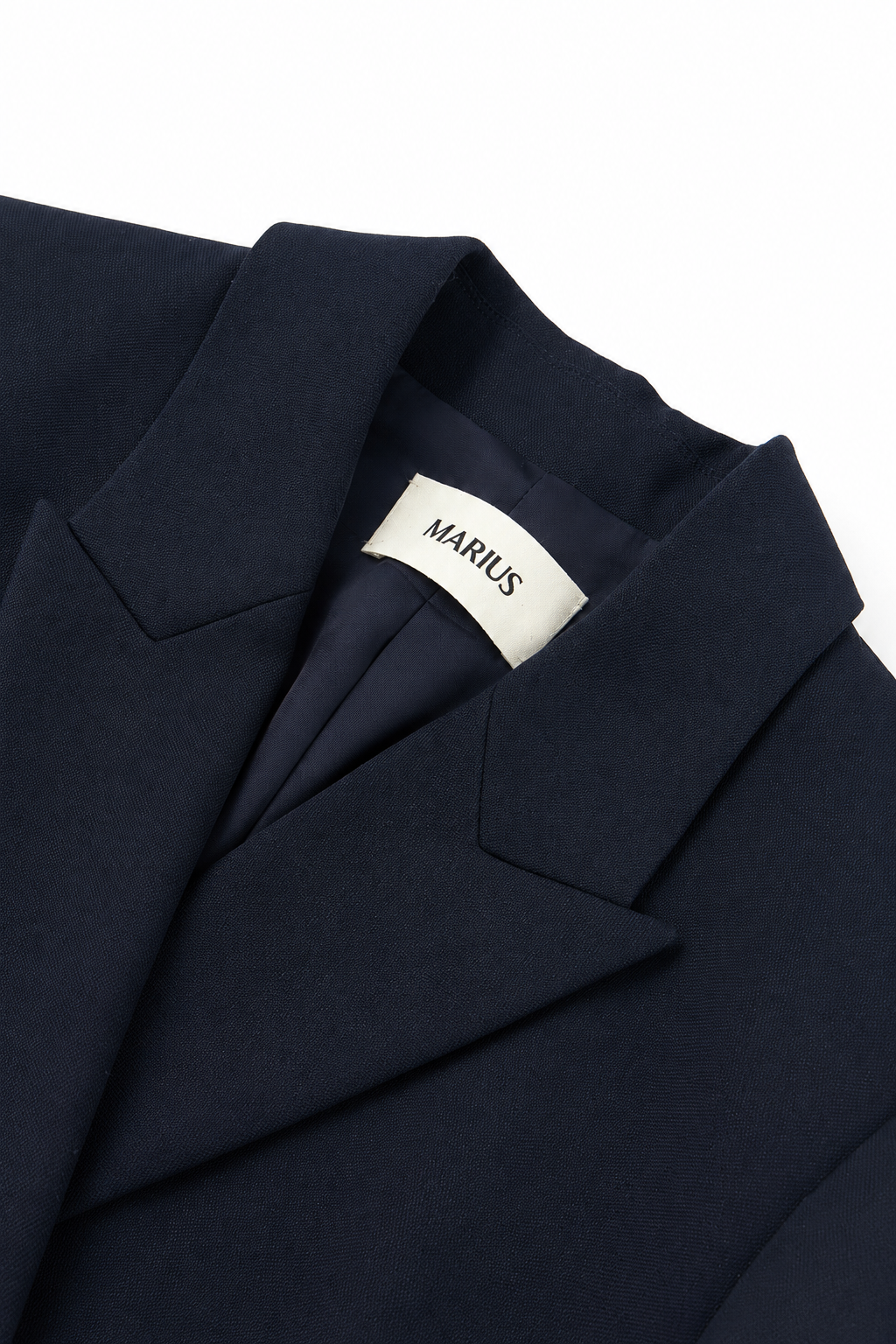 Classic Peak Lapel Tailored Blazer