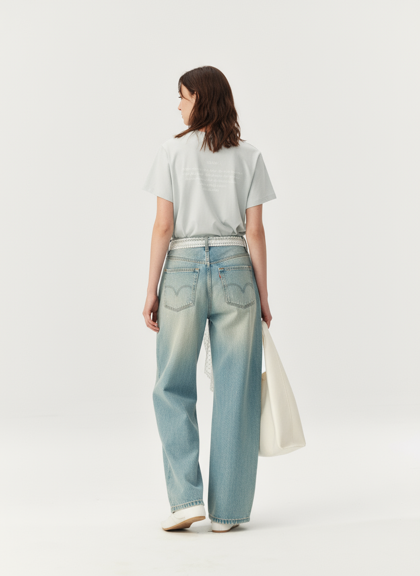 Essential Logo Embroidered Cotton Tee