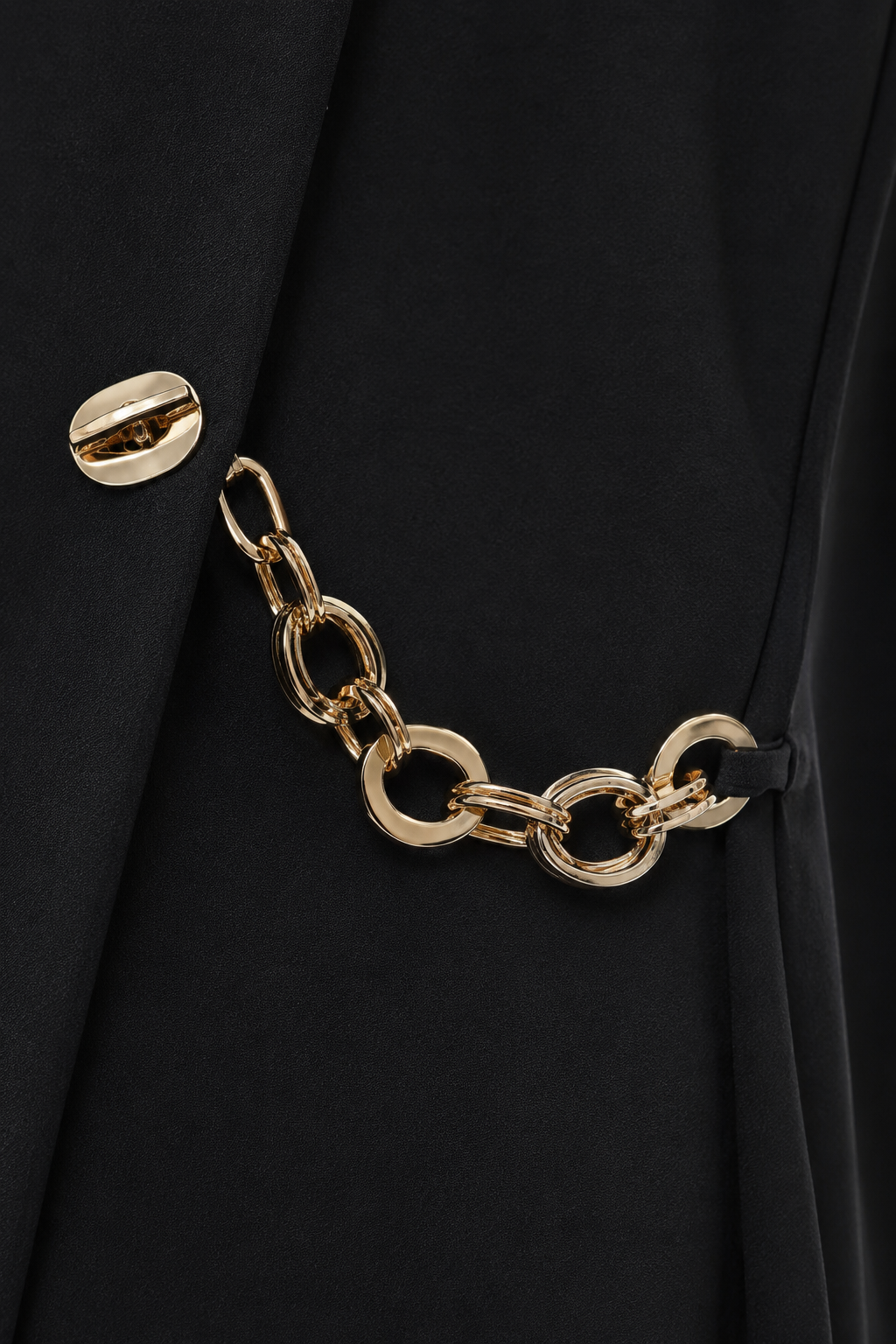 Chain Detail Shift Dress