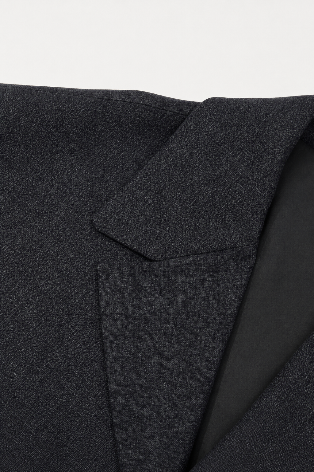 Wool Blend Cocoon Sleeve Tailored Coat
