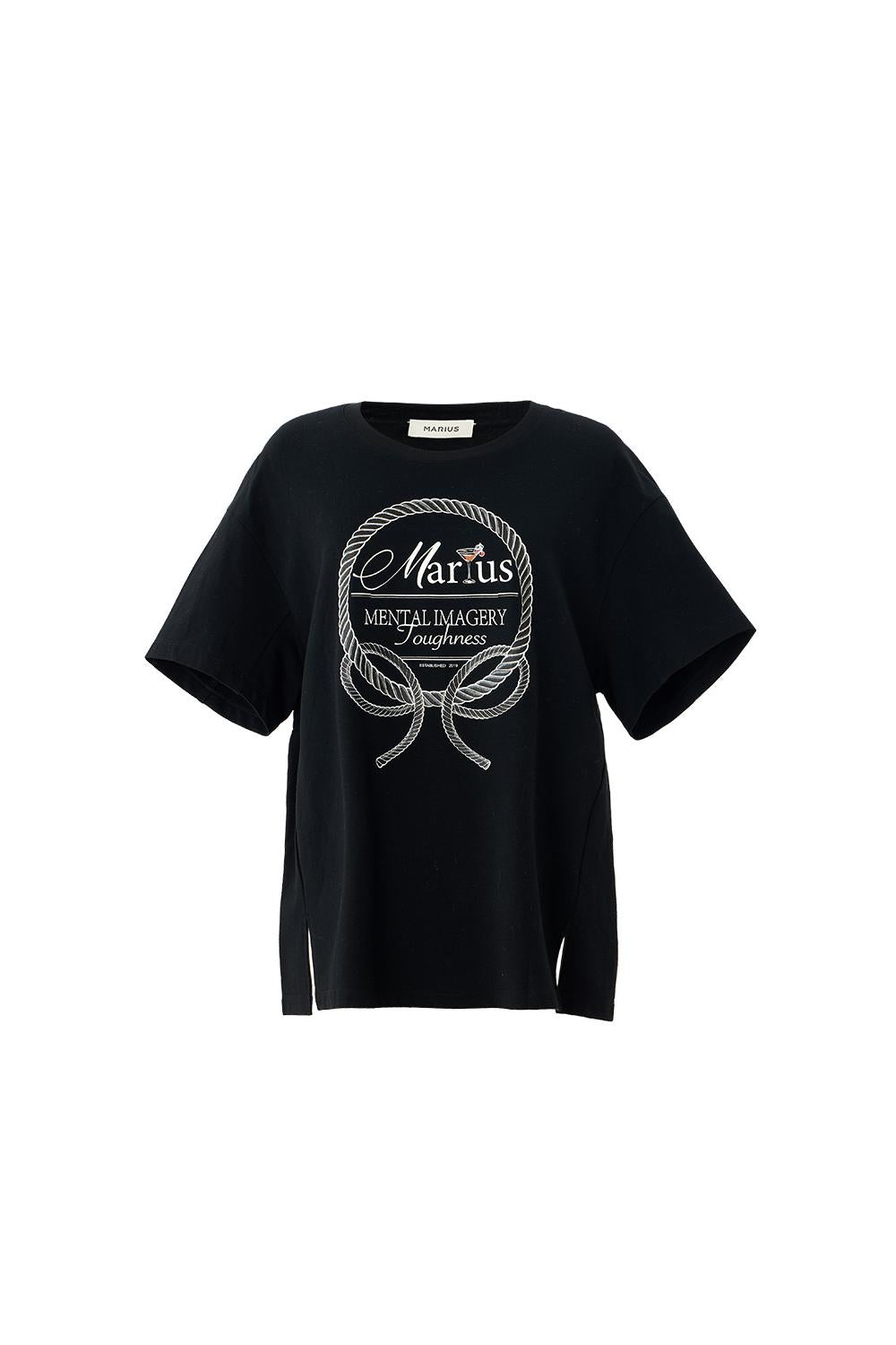 Short Sleeve Logo Swearshirt