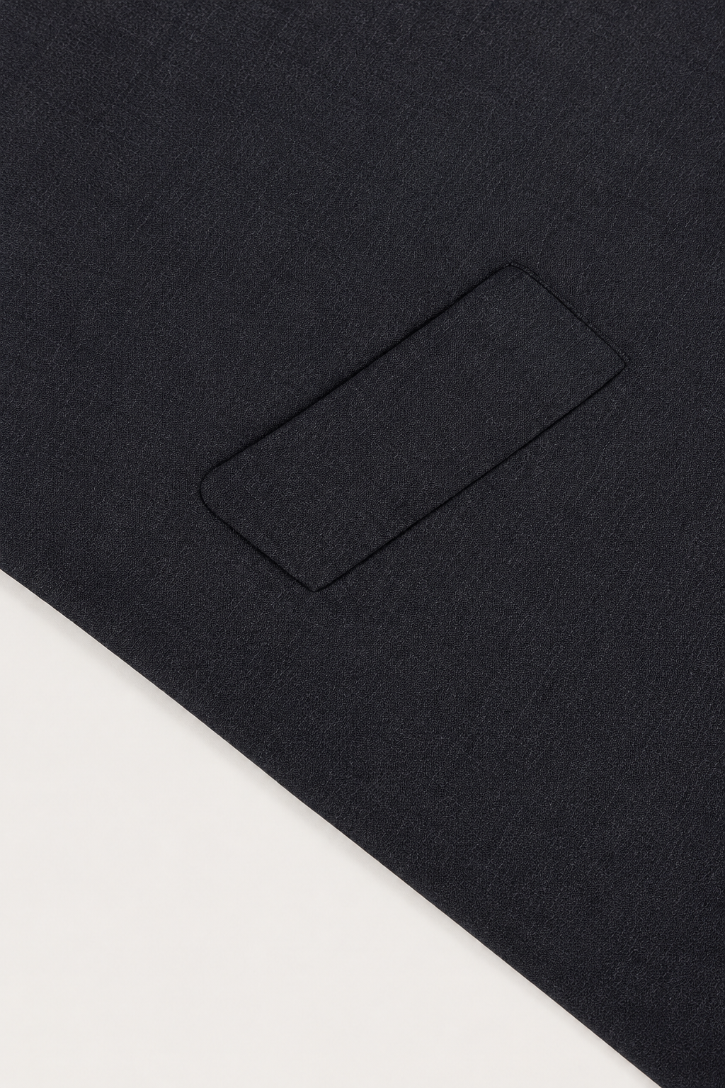 Wool Blend Cocoon Sleeve Tailored Coat