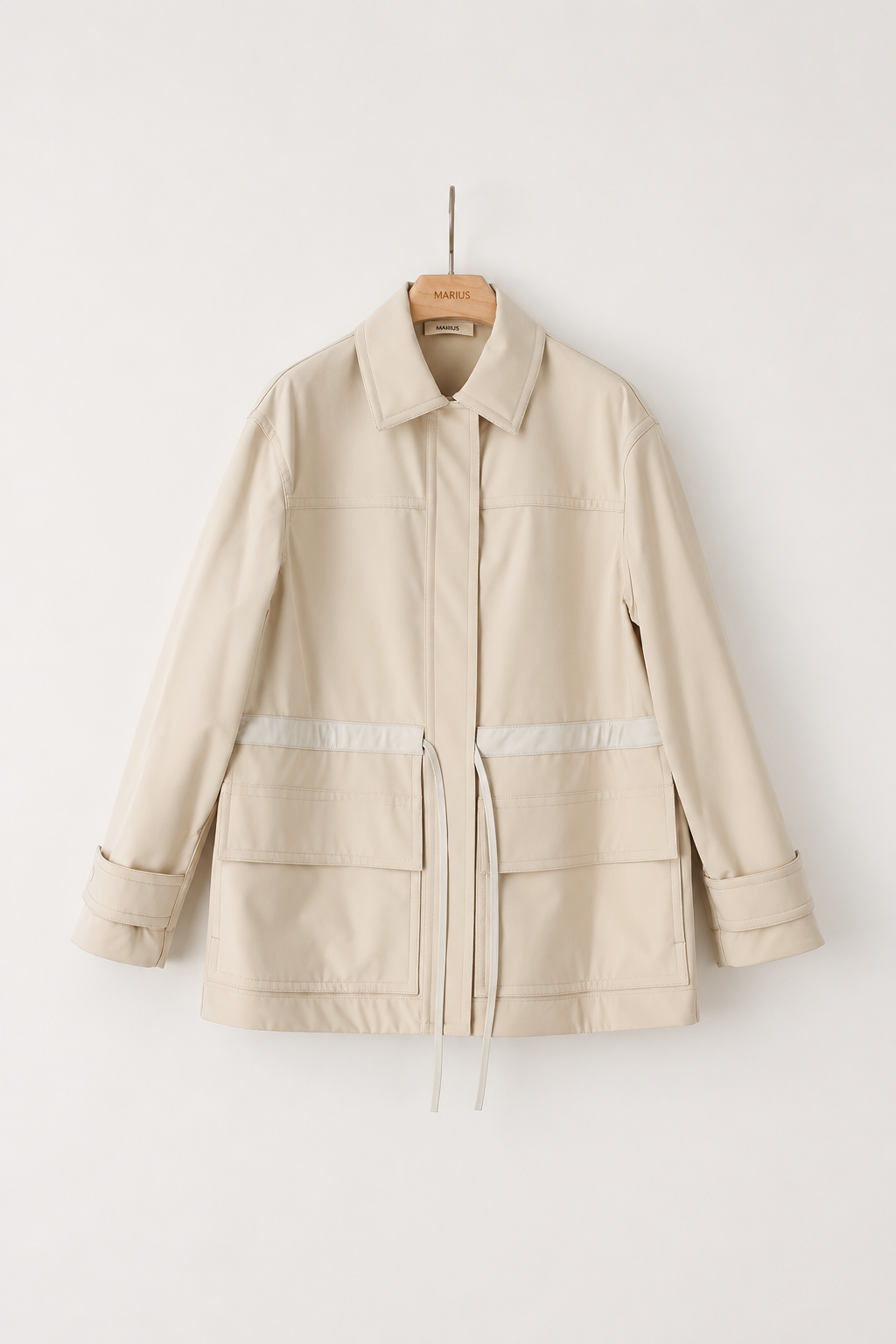 Water-Repellent Drawstring Jacket