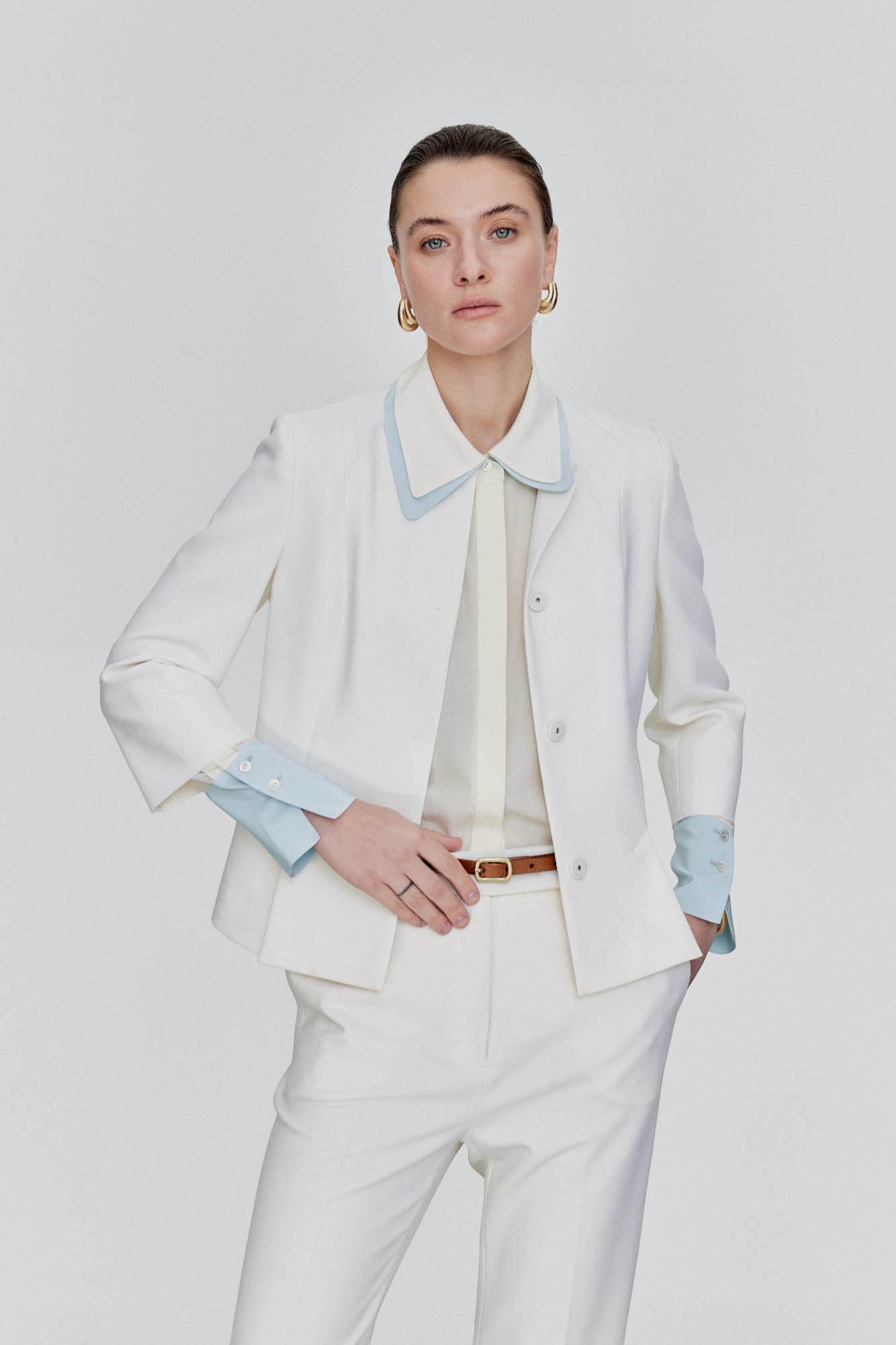 Marius Women's Cinch-Waist Blazer