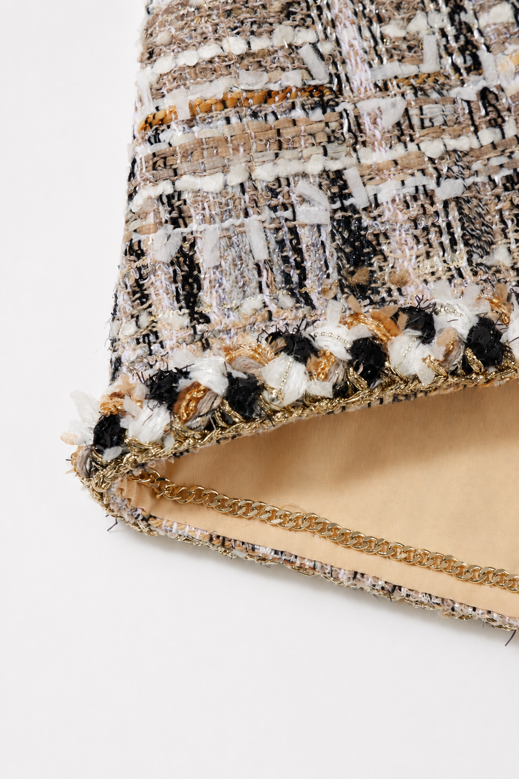 Braided Trim Tweed Jacket