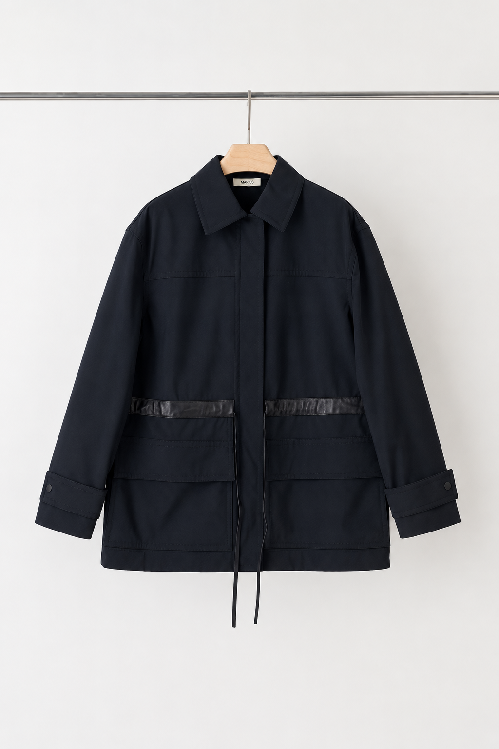 Water-Repellent Drawstring Jacket