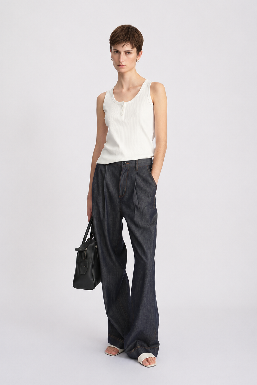Vintage Wash Lightweight Jeans