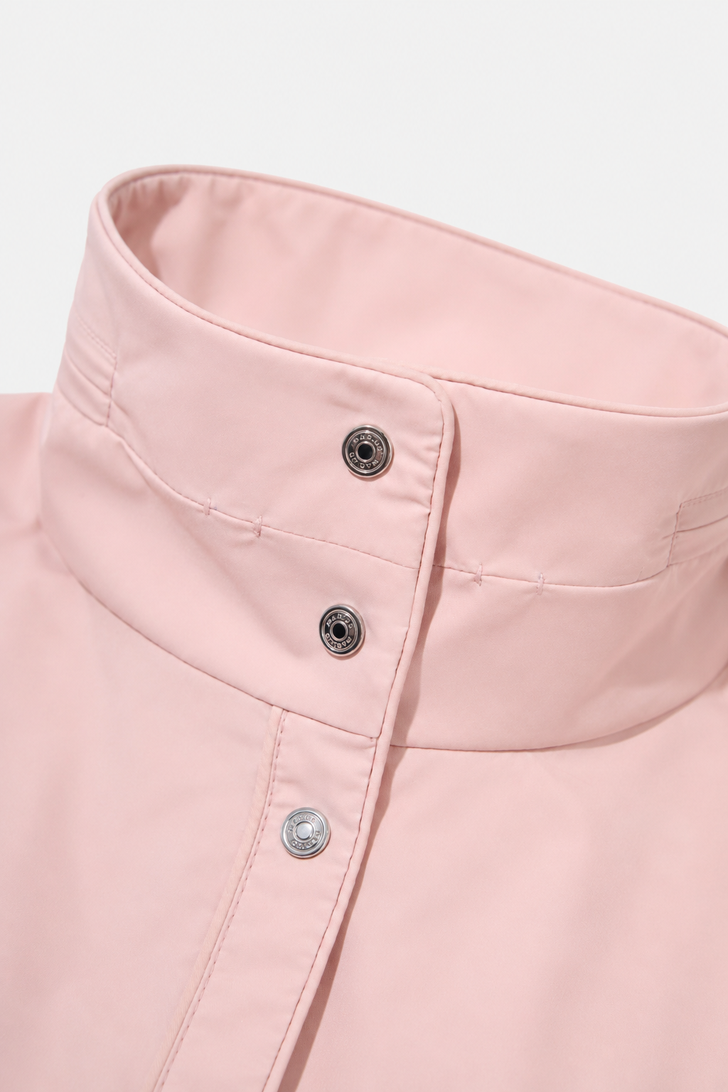Stand-Collar Blouson Jacket