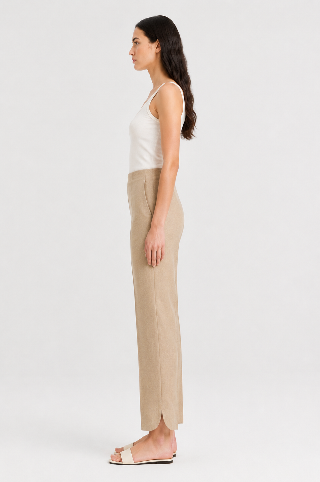 Marzotto Super 110s Prince of Wales Wool Trousers