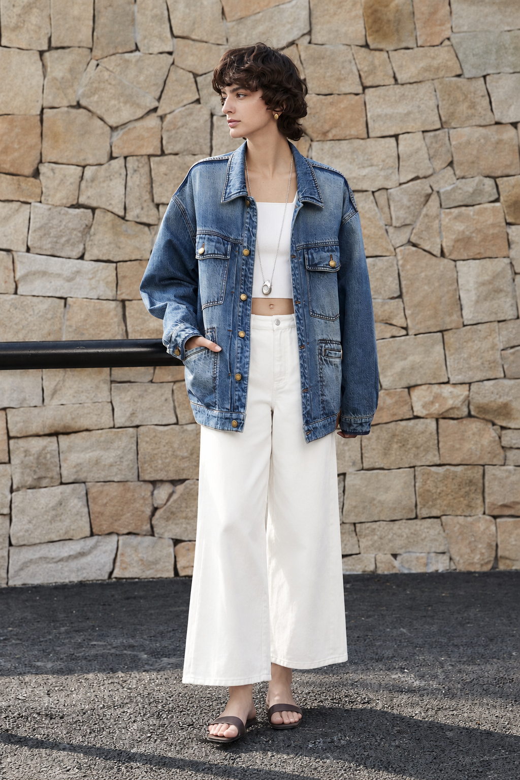 Premium Siro-Spun Vintage Wash Denim Jacket