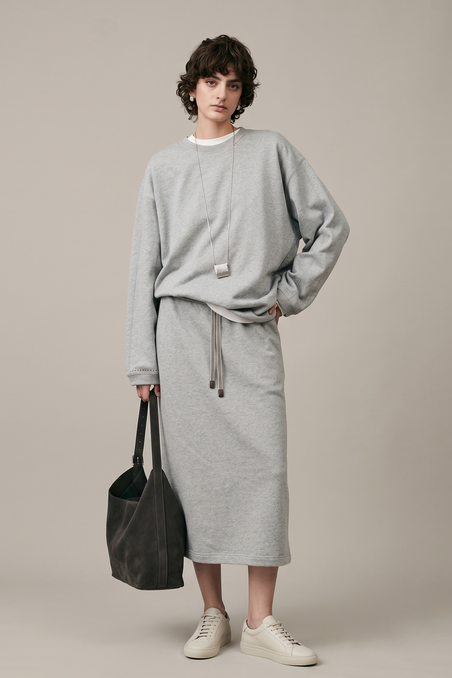 Marius Women's Relaxed-Fit Crewneck Sweatshirt