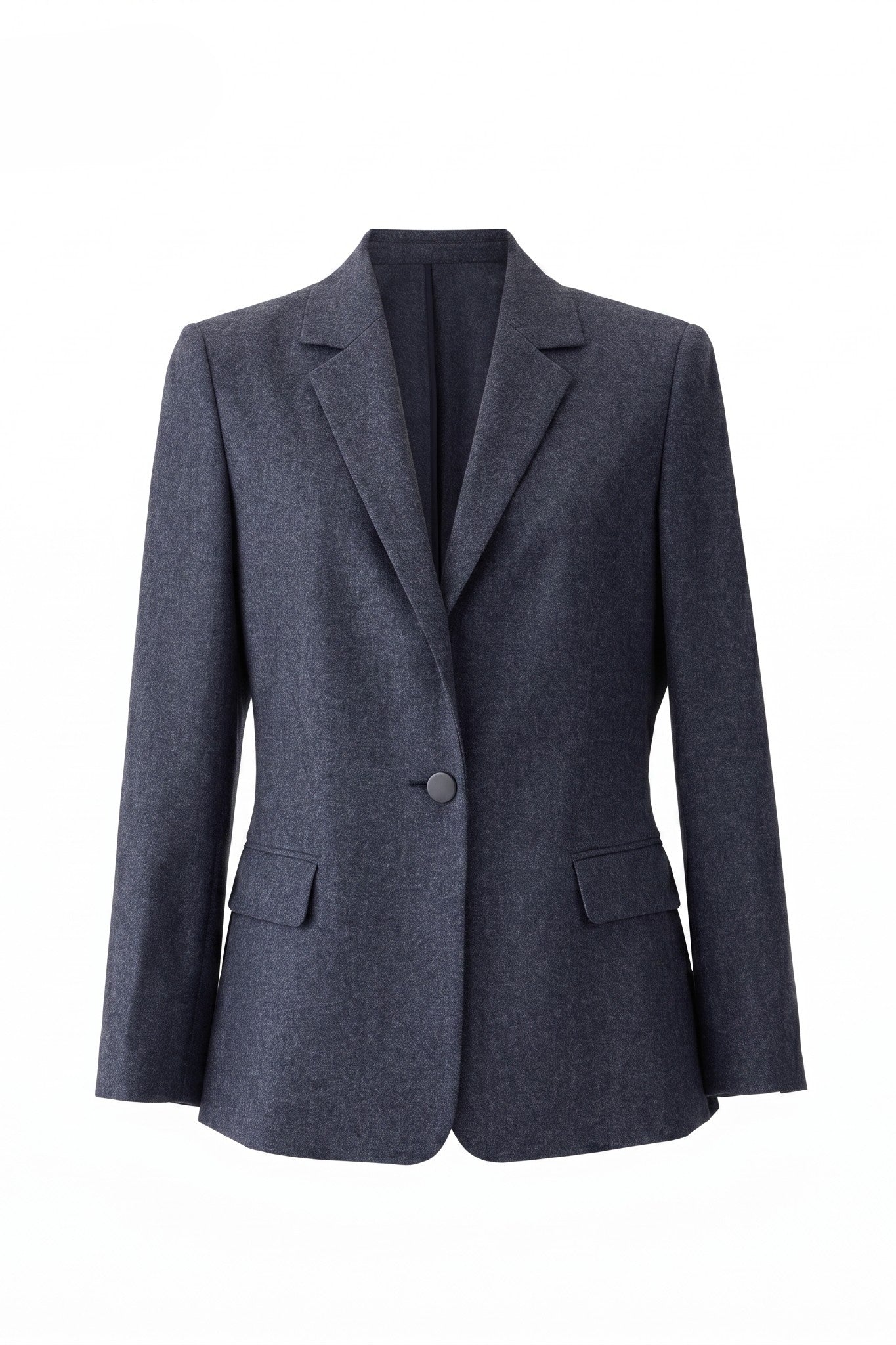 Marius Women's One-Button Flannel Blazer