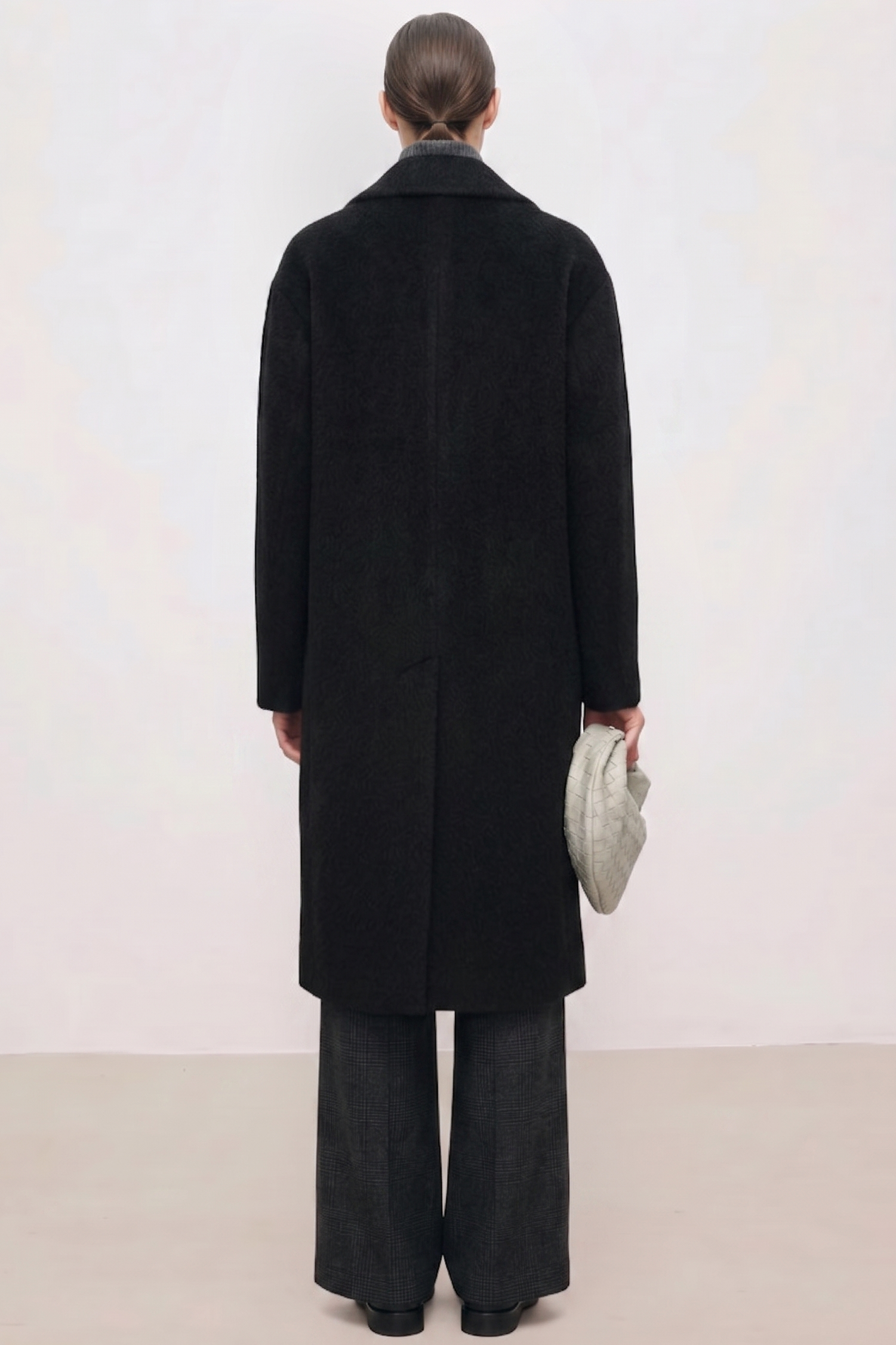 Classic Tailored Pure Suri Alpaca Long Coat