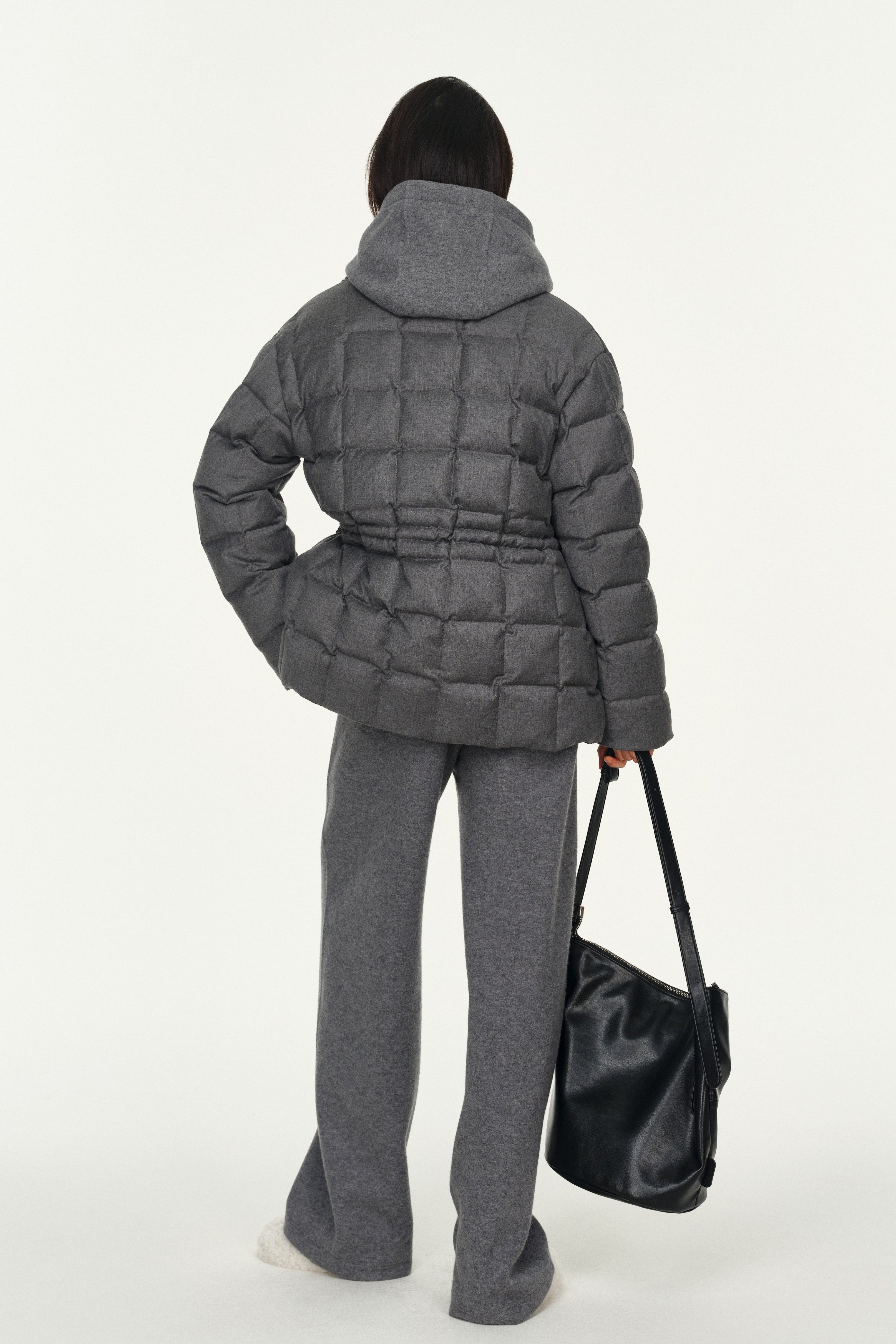 Wool-Blend Goose Down Jacket