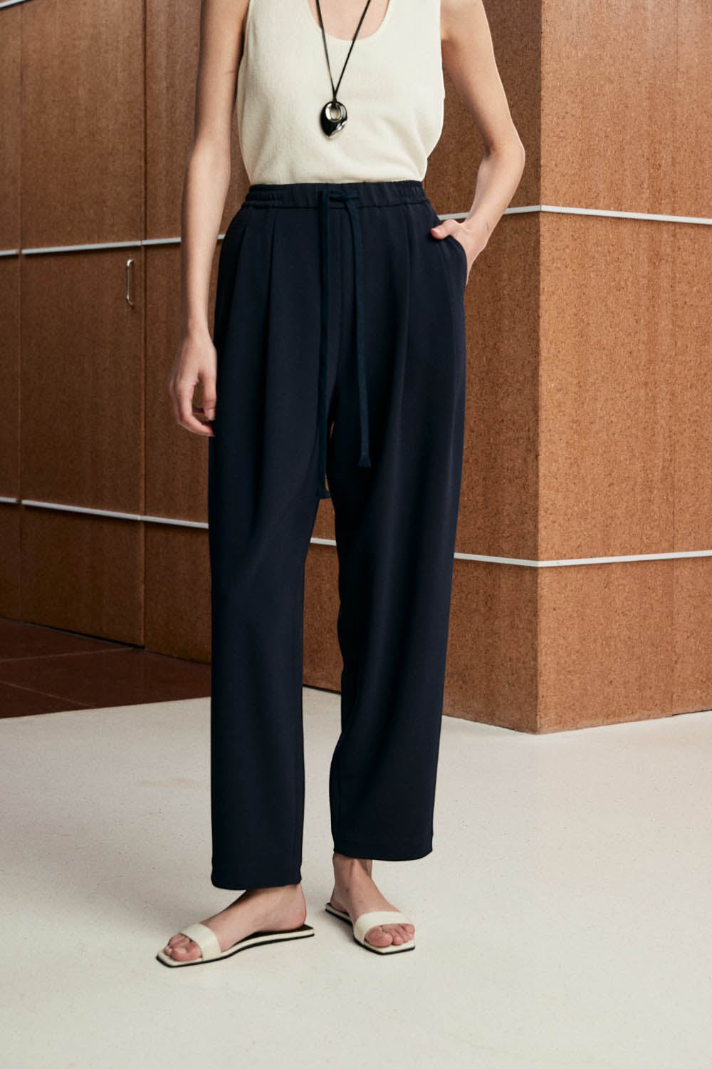 Marius Women's Tapered Ankle Trousers