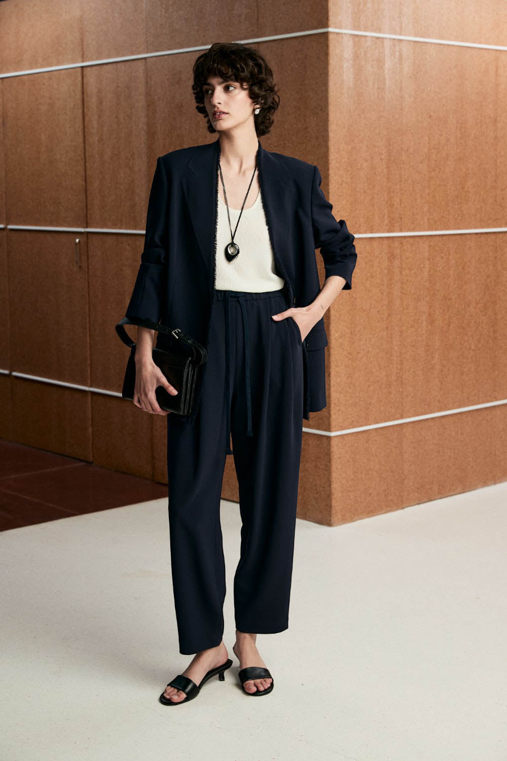 Marius Women's Tapered Ankle Trousers